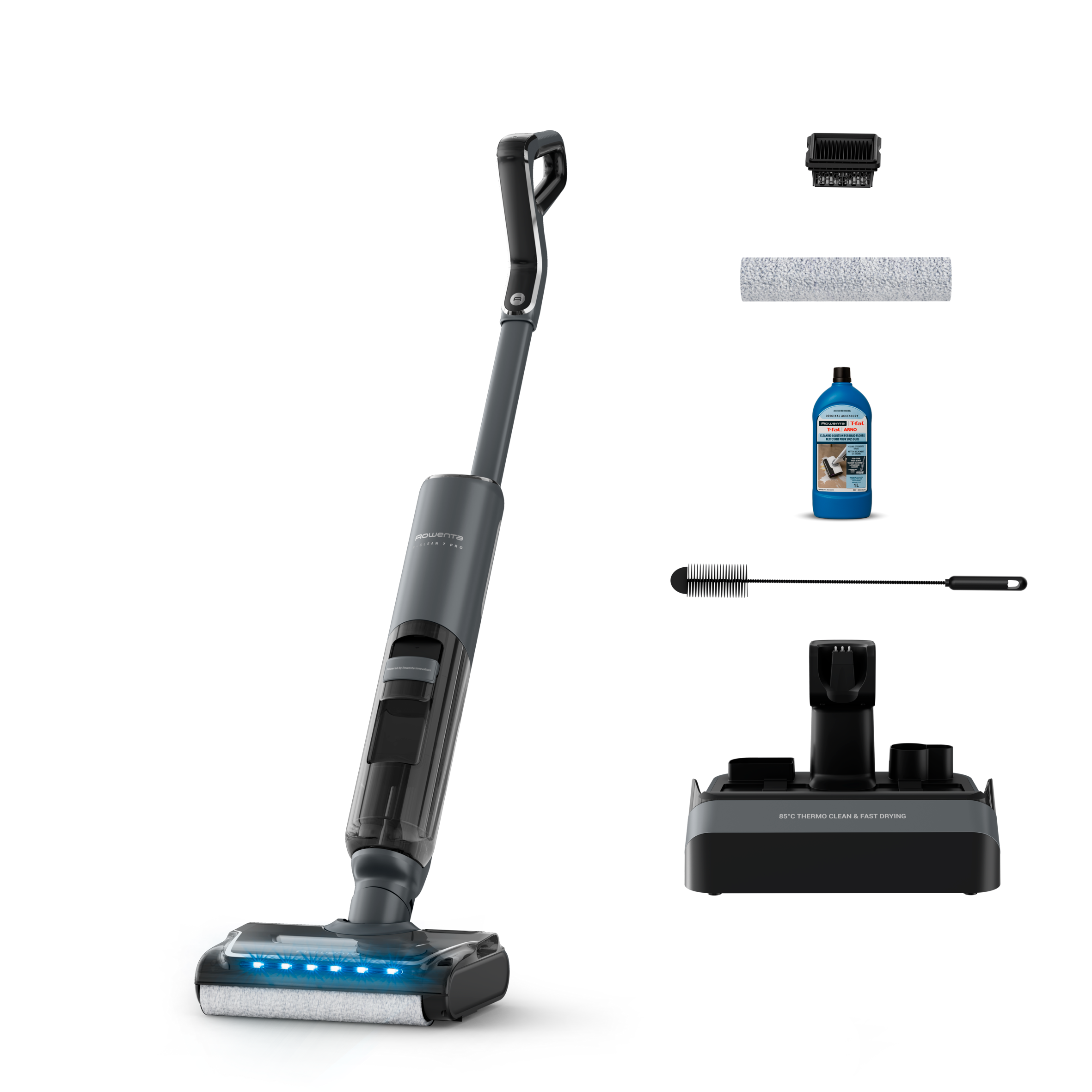 X-Clean 7 Pro GZ5856E0 Aspirateur laveur 2-en-1 - 50 min d'autonomie - Nettoyage et séchage automatique