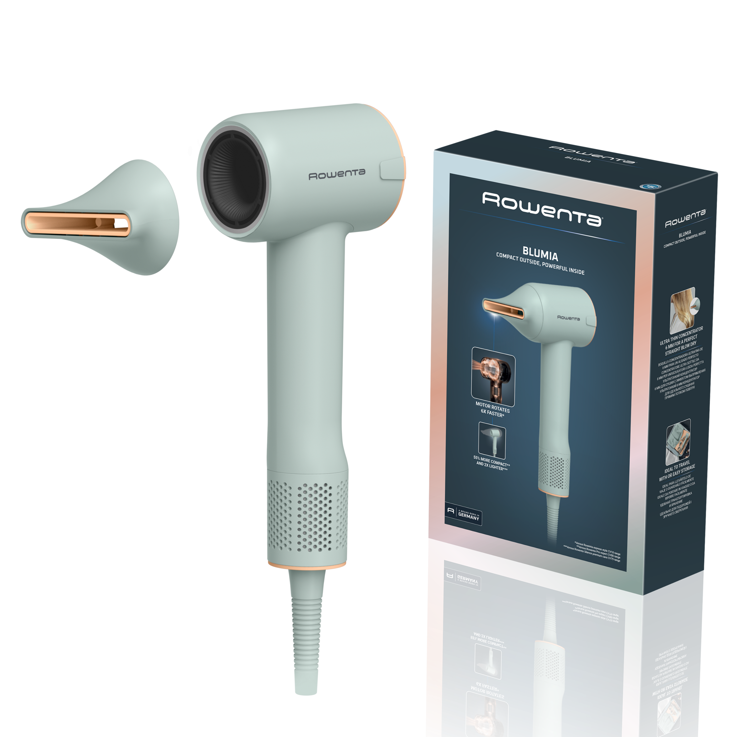 Blumia Eucalyptus HY5N12E0 Haardroger - Licht en ultra-compact