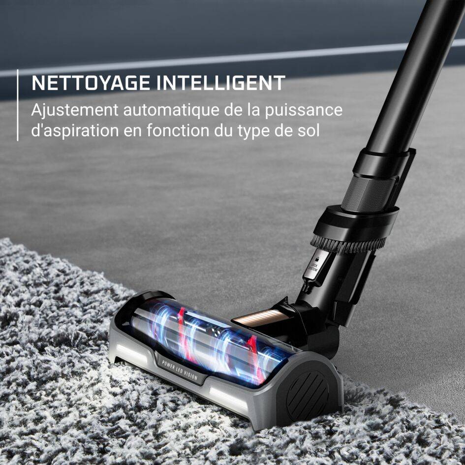 Aspirateur balai sans fil X-Force Flex 15.60, Aspiration ultra puissante, 245 Air Watts, 2 batteries RH99F3WO