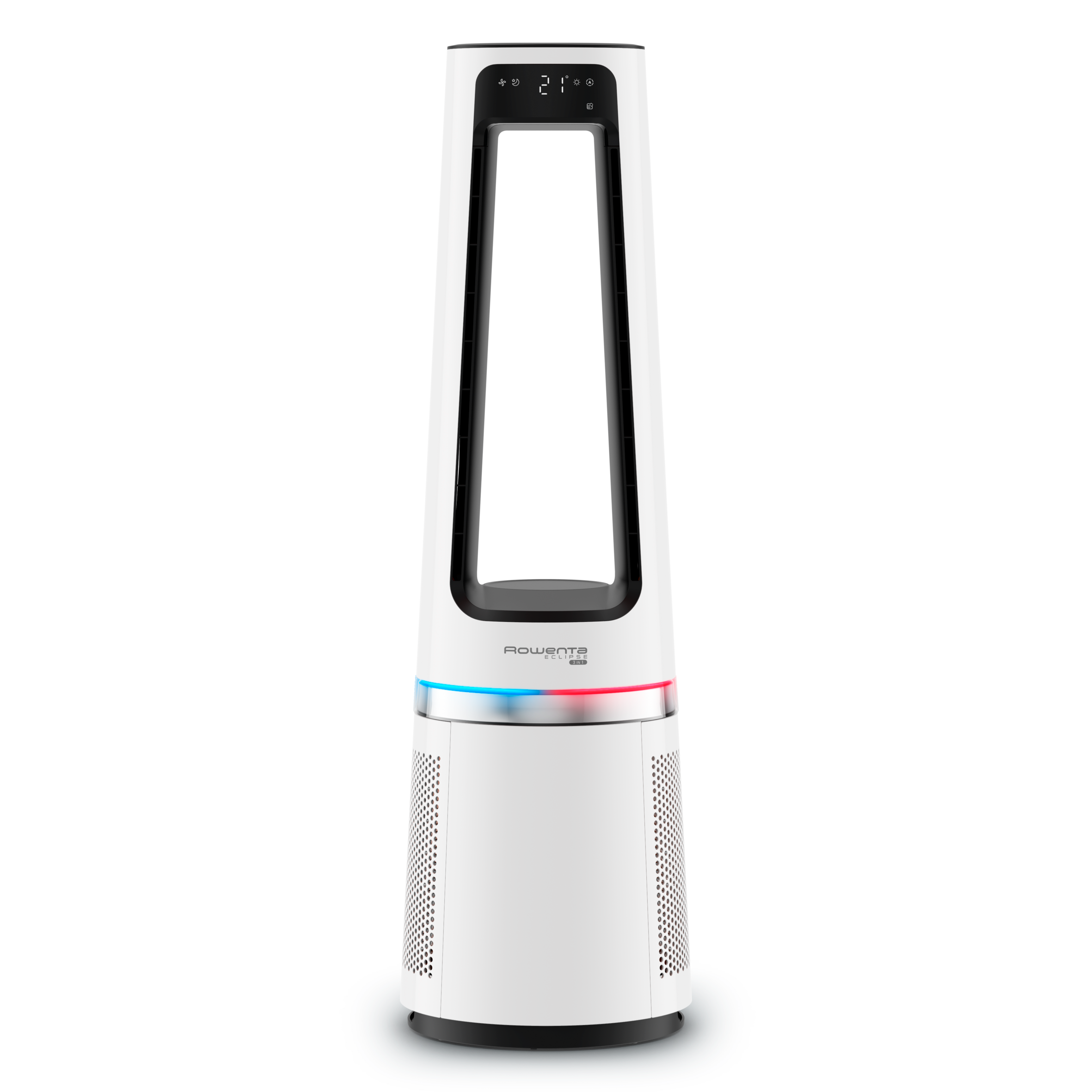 Eclipse 3-in-1 QU5060 Purificateur + Ventilateur + Chauffage - 2 niveaux de filtration - Efficacité : jusqu'à 99,95%