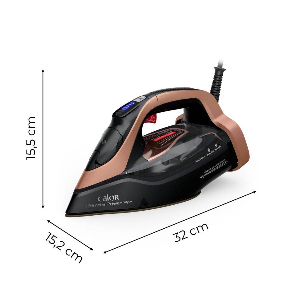Ultimate Power Pro FV9E50 Stoomstrijkijzer - 3.200W - 300 g/min shot - 350ml