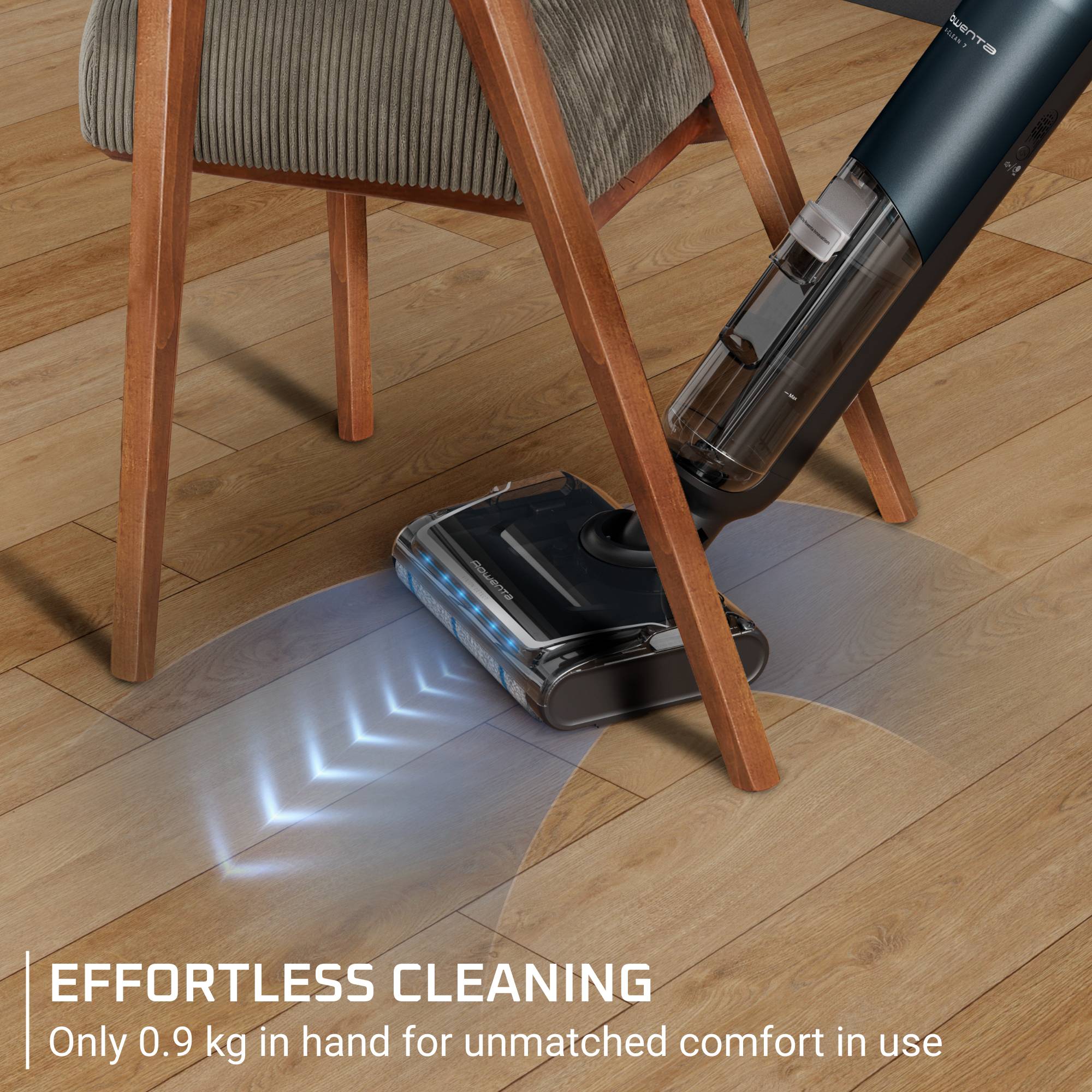 X-Clean 7, 2-in-1 Vloerreiniger & Stofzuiger, nat en droog