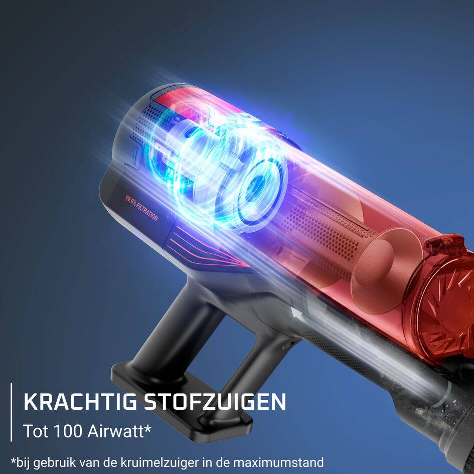 X‑Force 8.80 RH1871E0 Steelstofzuiger - 100 AirWatt - 45 min autonomie