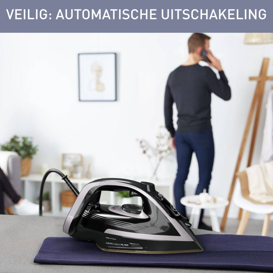 GEREVISEERD - Puregliss FV8062 Stoomstrijkijzer - 3.000W - 280 g/min shot - 270ml