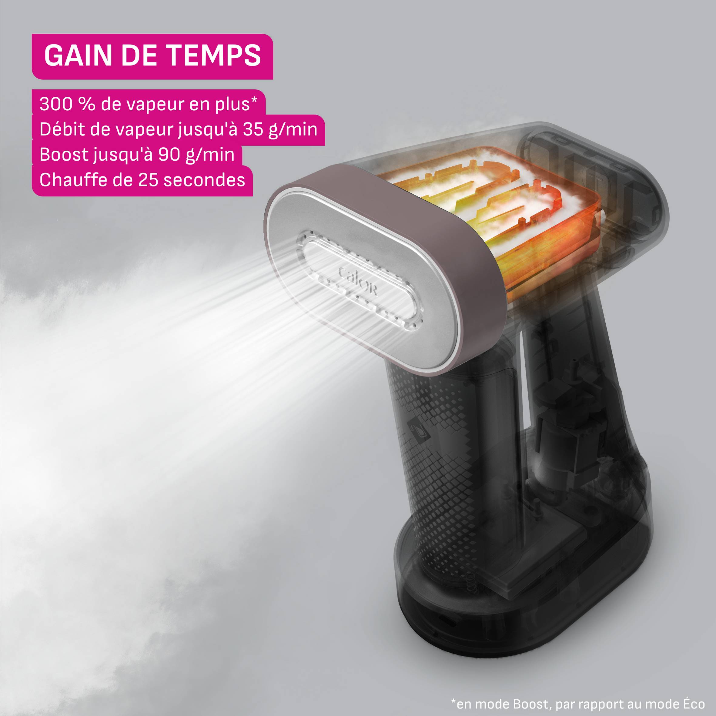 Pure Force 2-en-1 DT8720 - Défroisse et repasse - 1.800W