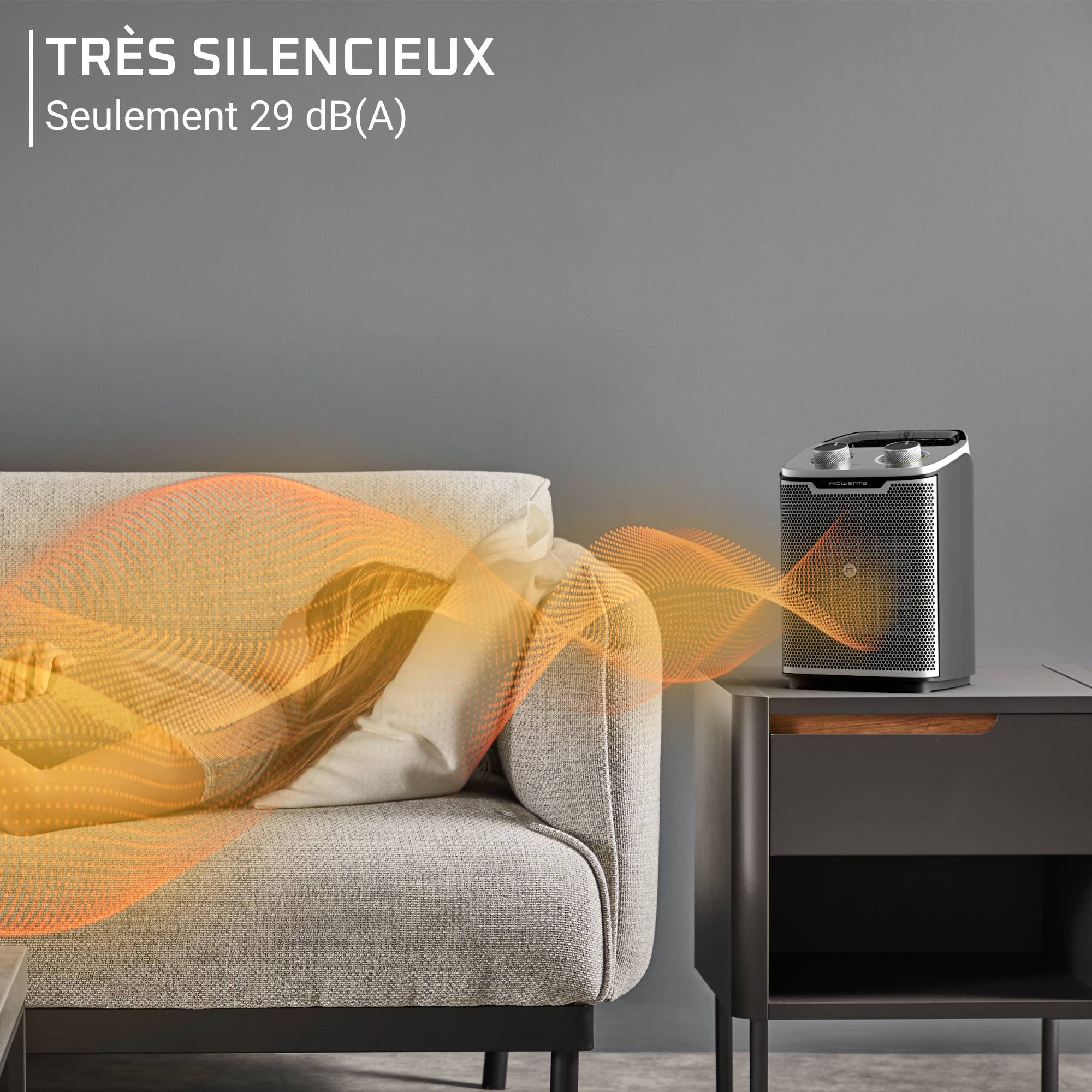Intense Comfort+ SO9330F0 Chauffage électrique- 2 000 W - Écoénergétique