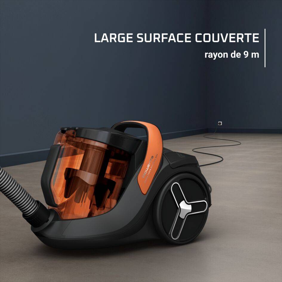 Green Force Cyclonic Max RO7B14 Aspirateur sans sac - 750W - Silencieux: 73dB - Édition limitée