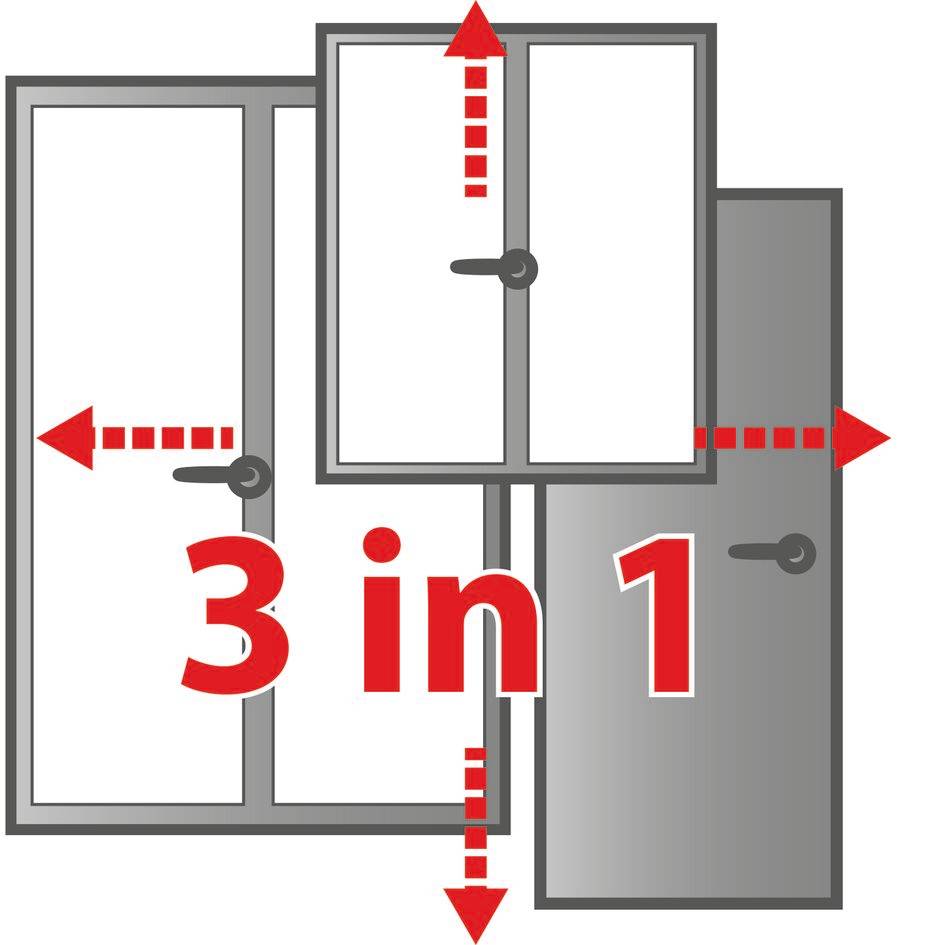 RAAMAFDICHTINGSKIT VOOR TOEGANG XD6620