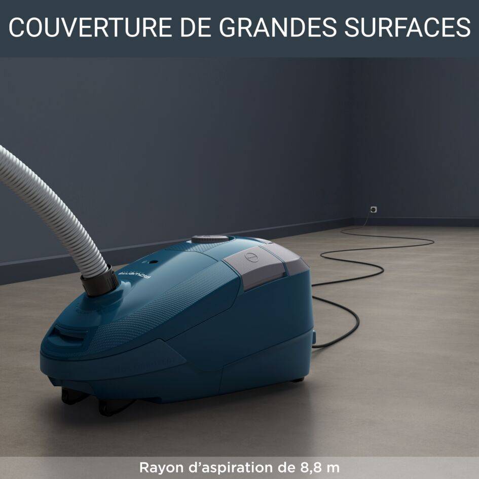 Power XXL RO3126 Aspirateur avec sac - 900W - 79dB - Brosse parquet