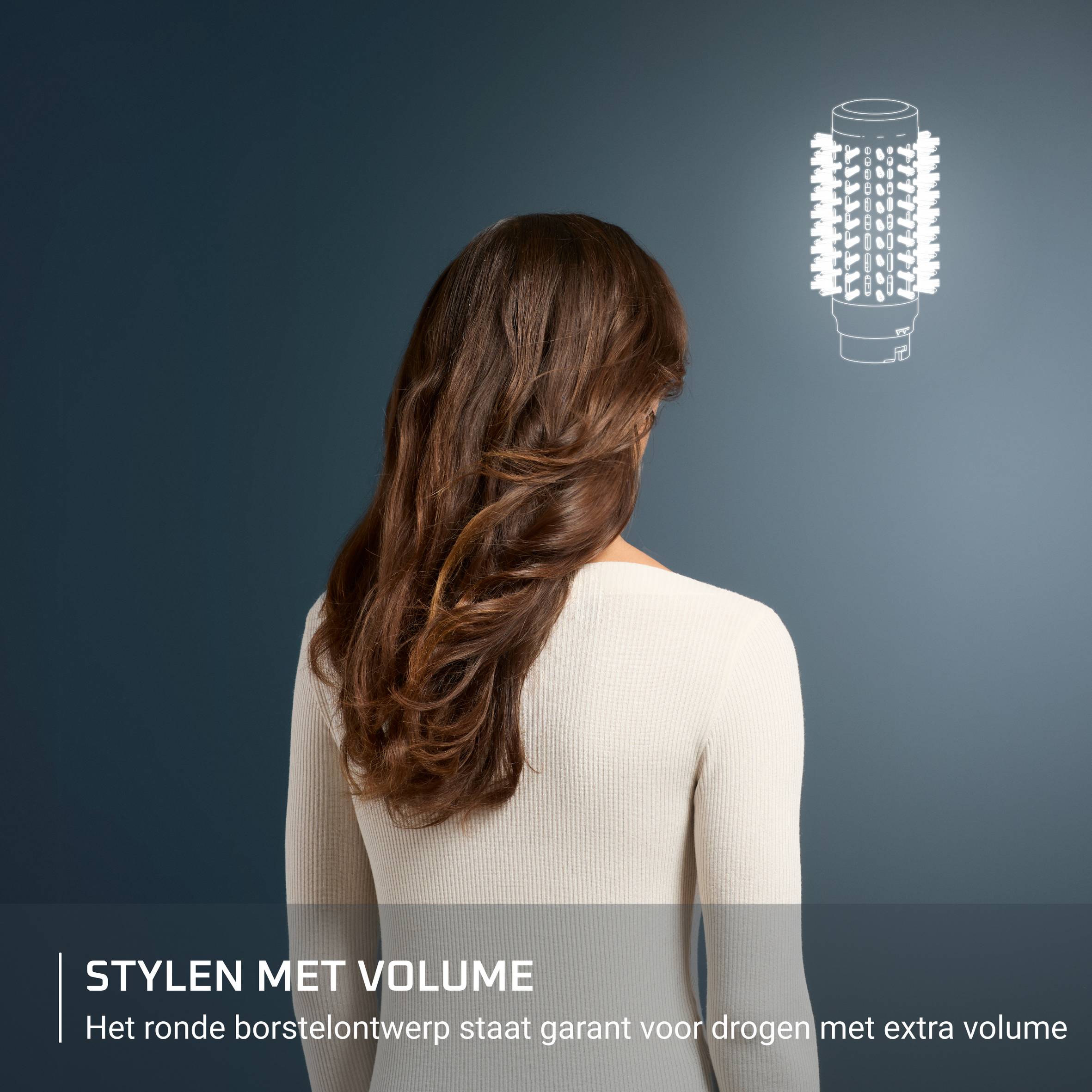 Air Shape UB9820 Multistyler warmelucht borstel – 3 snelheden/temperaturen – Keramische coating