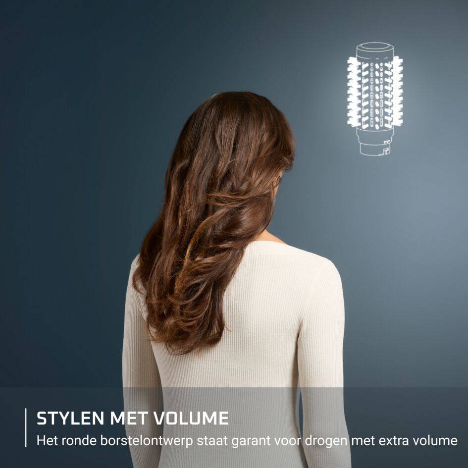 Air Shape UB9820 Multistyler warmelucht borstel – 3 snelheden/temperaturen – Keramische coating