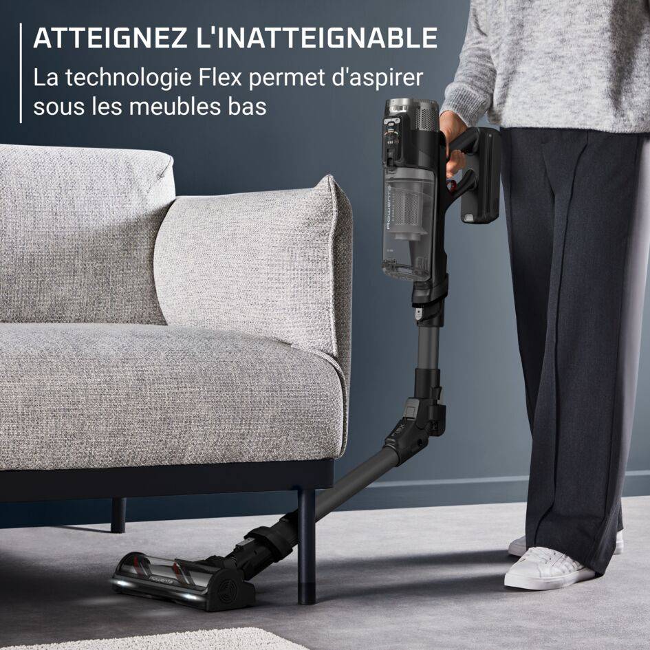 X-Force Flex&nbsp;12.60 Neo RH9L55E0 Aspirateur balai - 150 AirWatts - 60 min d'autonomie - Modèle Allergie