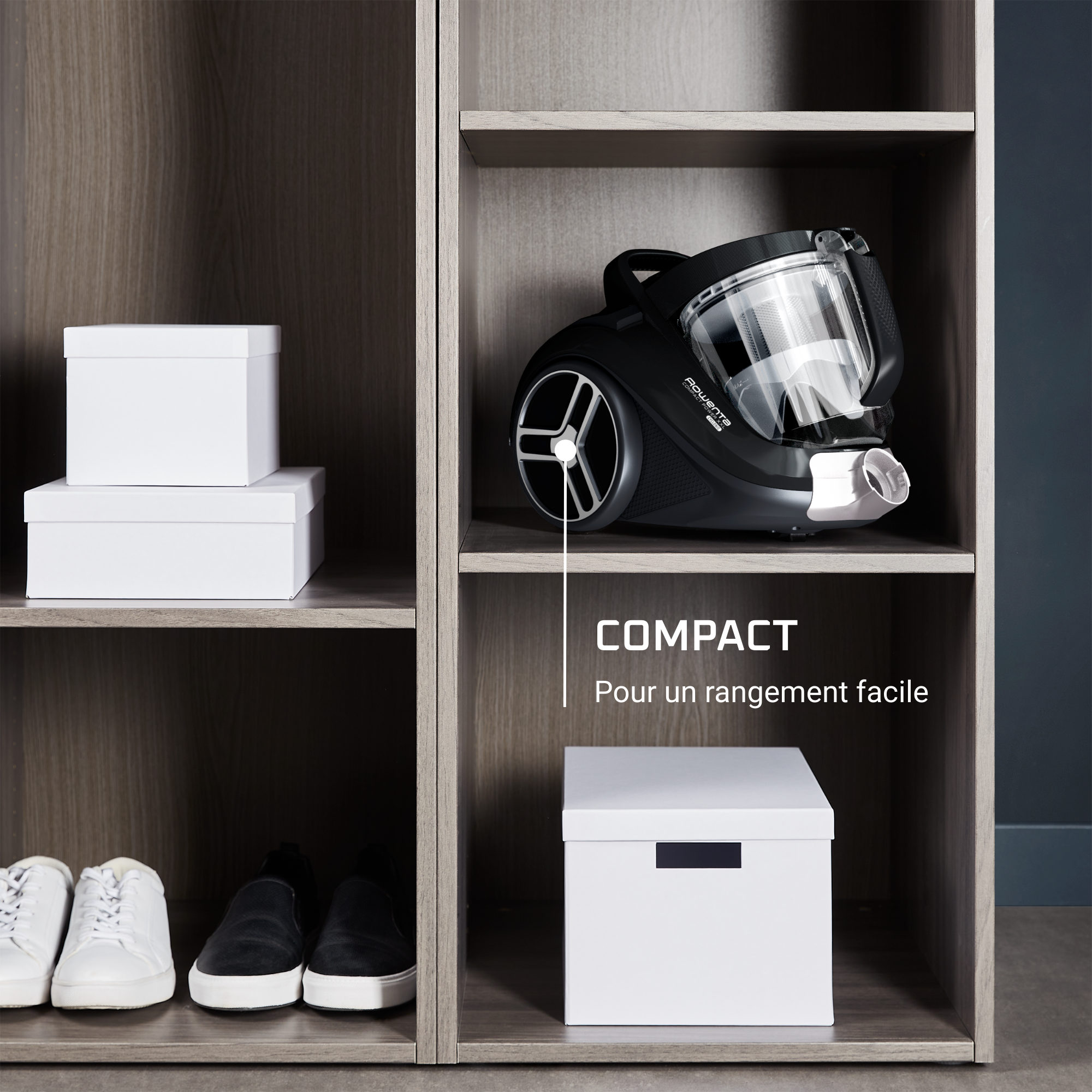 Aspirateur traineau sans sac Compact Power XXL, kit Total Clean