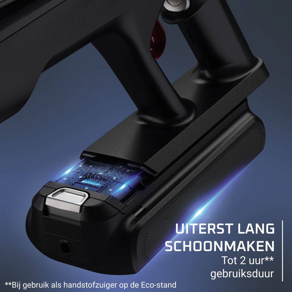 X-FORCE FLEX 16.60, draadloze steelstofzuiger, extreme prestaties, 315 AW