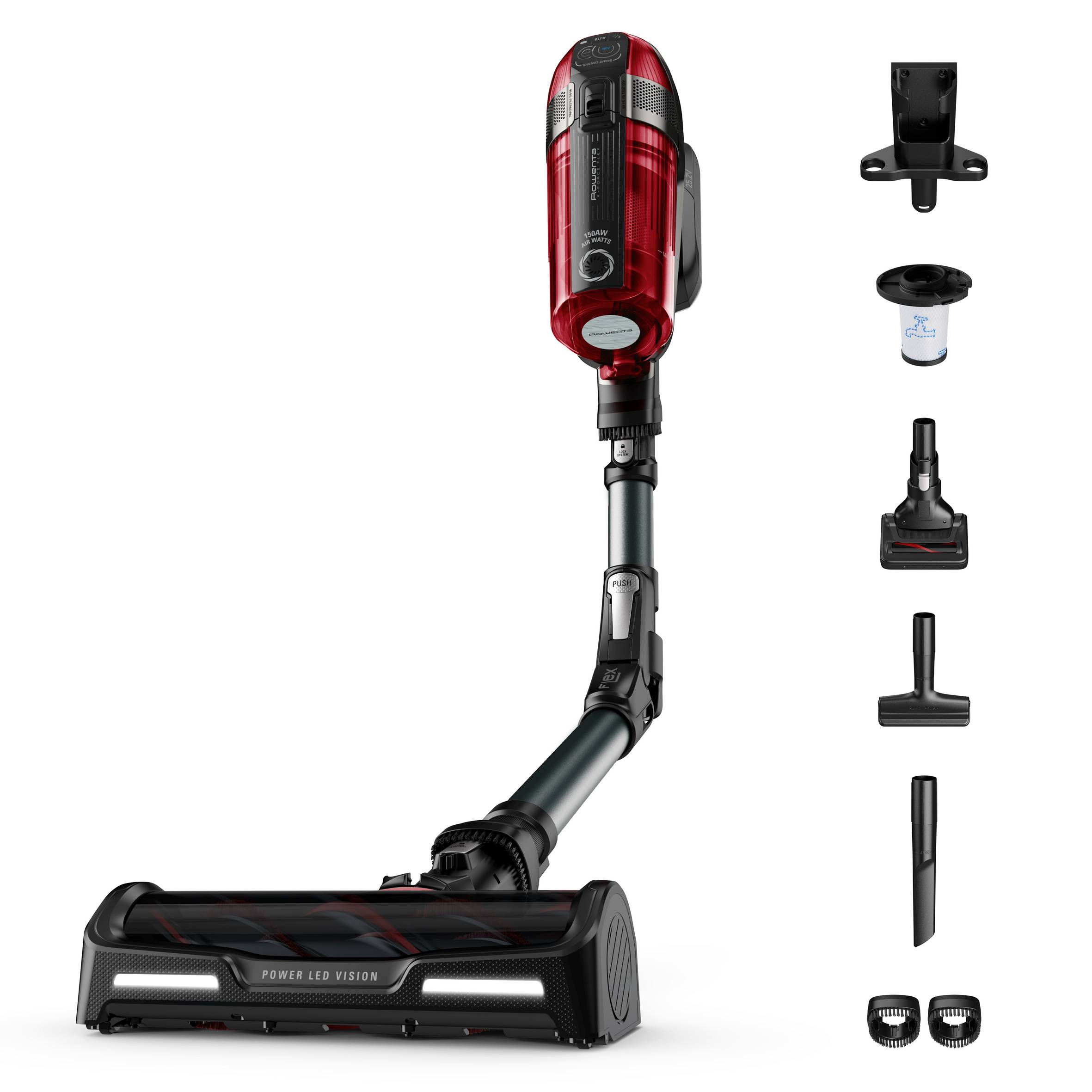 X-Force Flex 12.60 RH98A8 Aspirateur balai - 150 AirWatts - 45 min d'autonomie - 0,9L