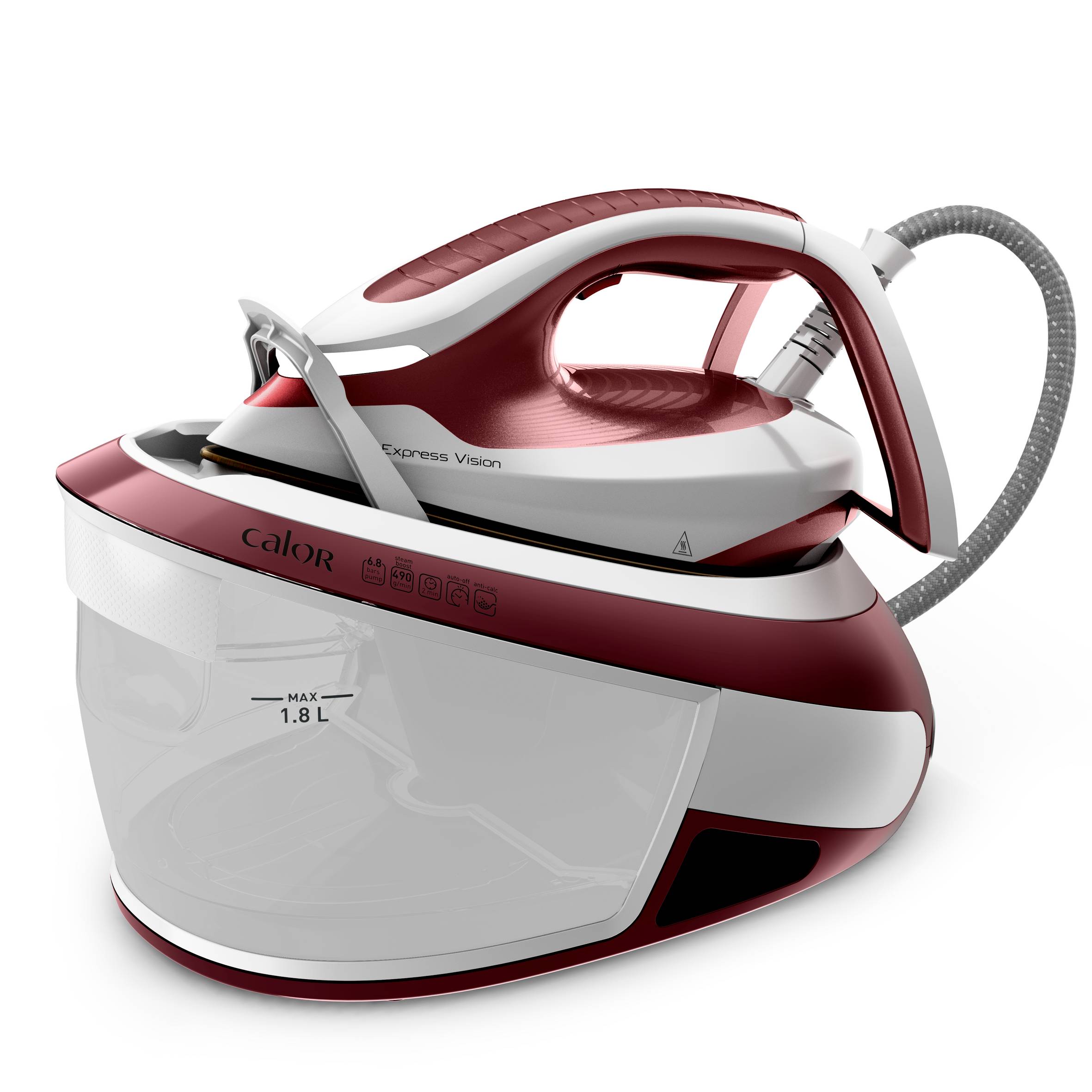 Express Vision 6,8 bars Rouge et Blanche