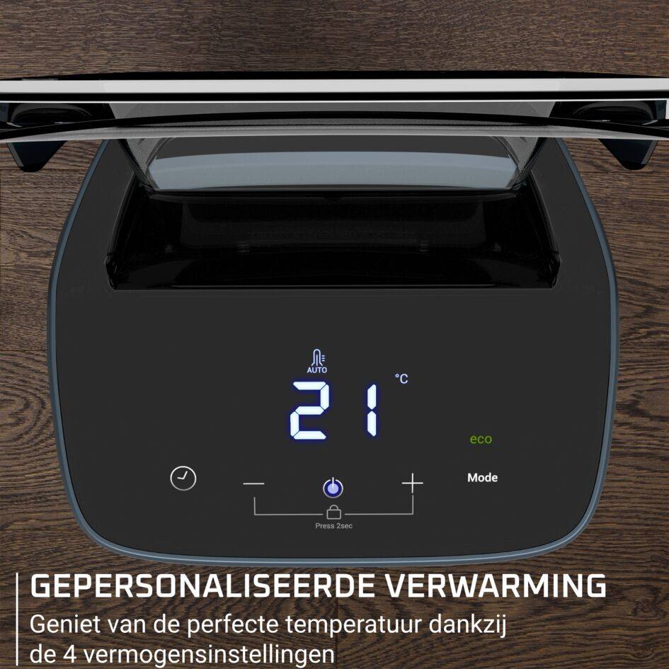 Intense Comfort + Aqua, bijzetkacheltje veilig voor badkamers, 2000 W, SO9350F0