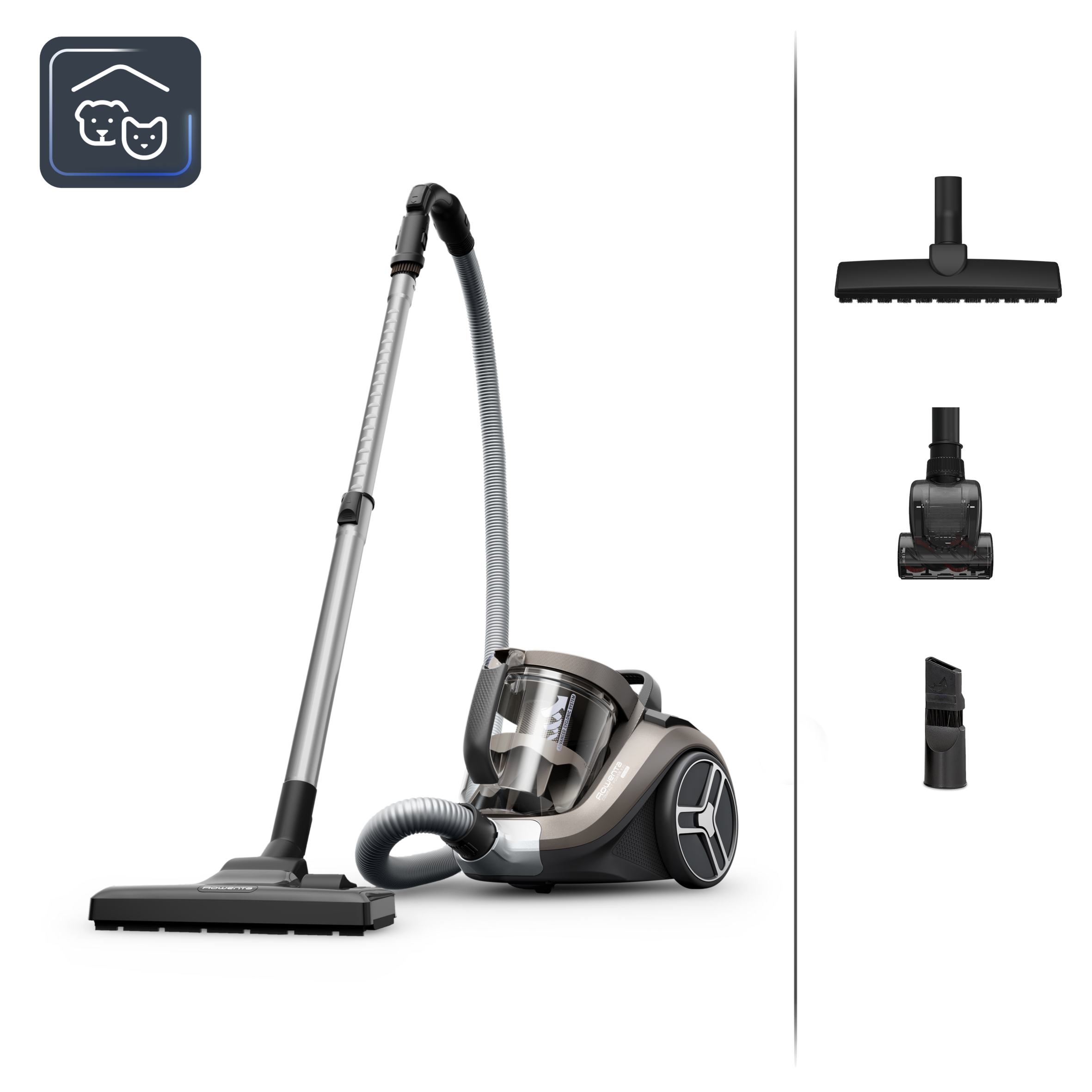 Compact Power XXL RO4B50 Aspirateur sans sac 900W 75dB