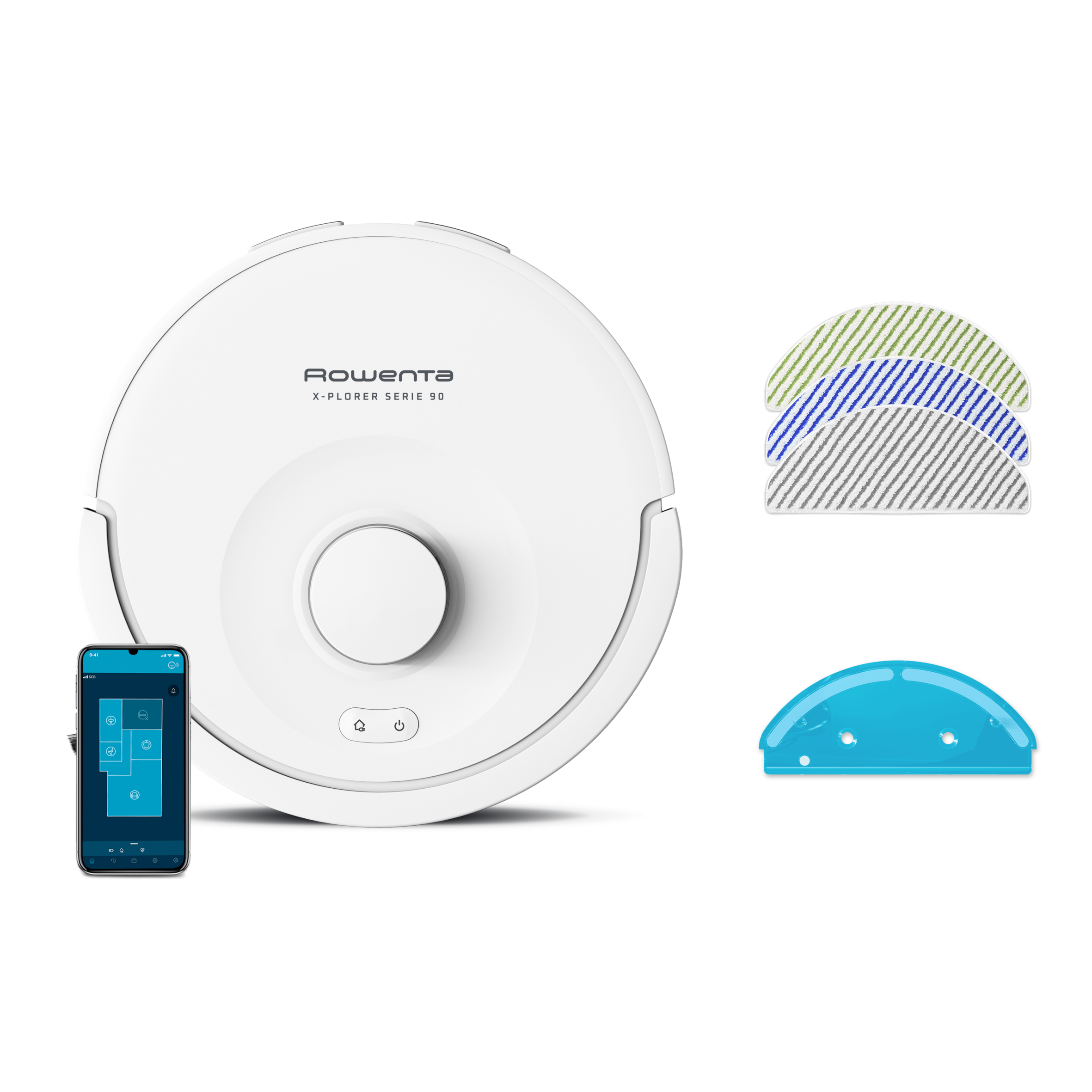 Kit de 3 lingettes microfibres spécifiques pour animaux et allergènes ZR879A01