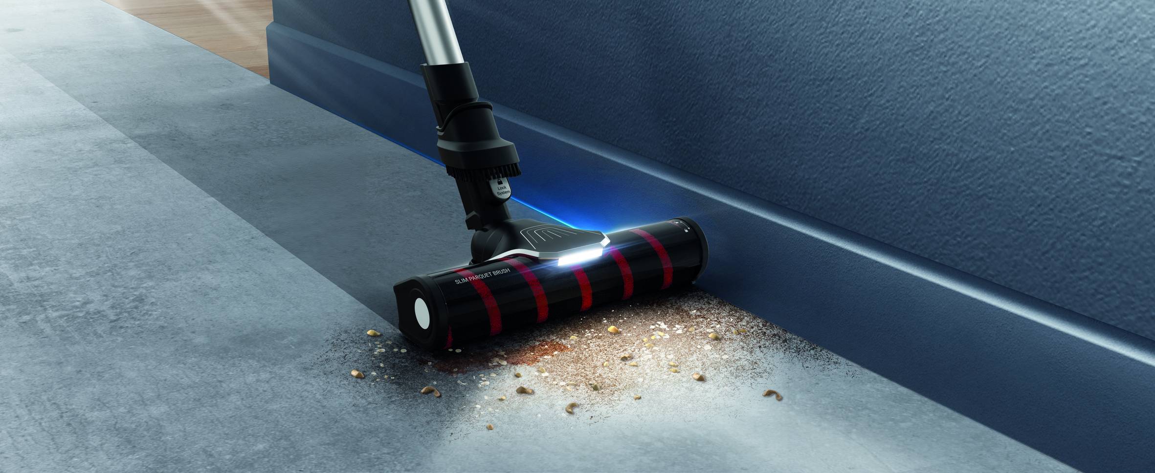 Slim Parquet Brush ZR045010 pour X-FORCE Flex 9.60