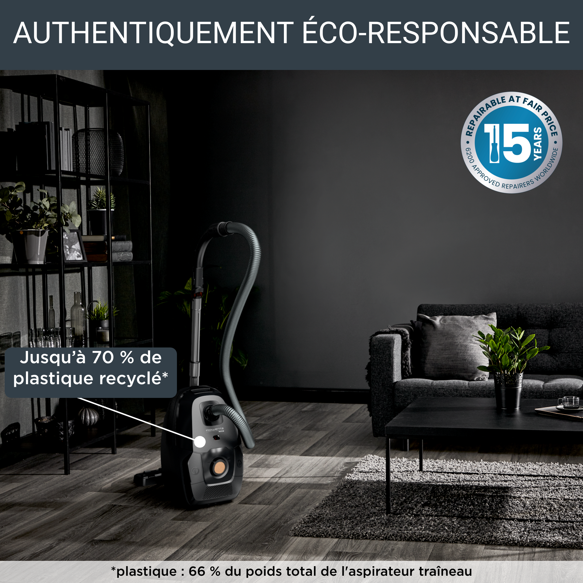 Aspirateur Green Force Effitech®