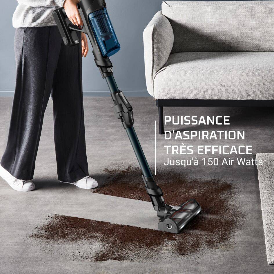 X-Force Flex 13.60 Aqua RH9AD1 Aspirateur balai - 150 AirWatts - 60 min d'autonomie - 0,65L