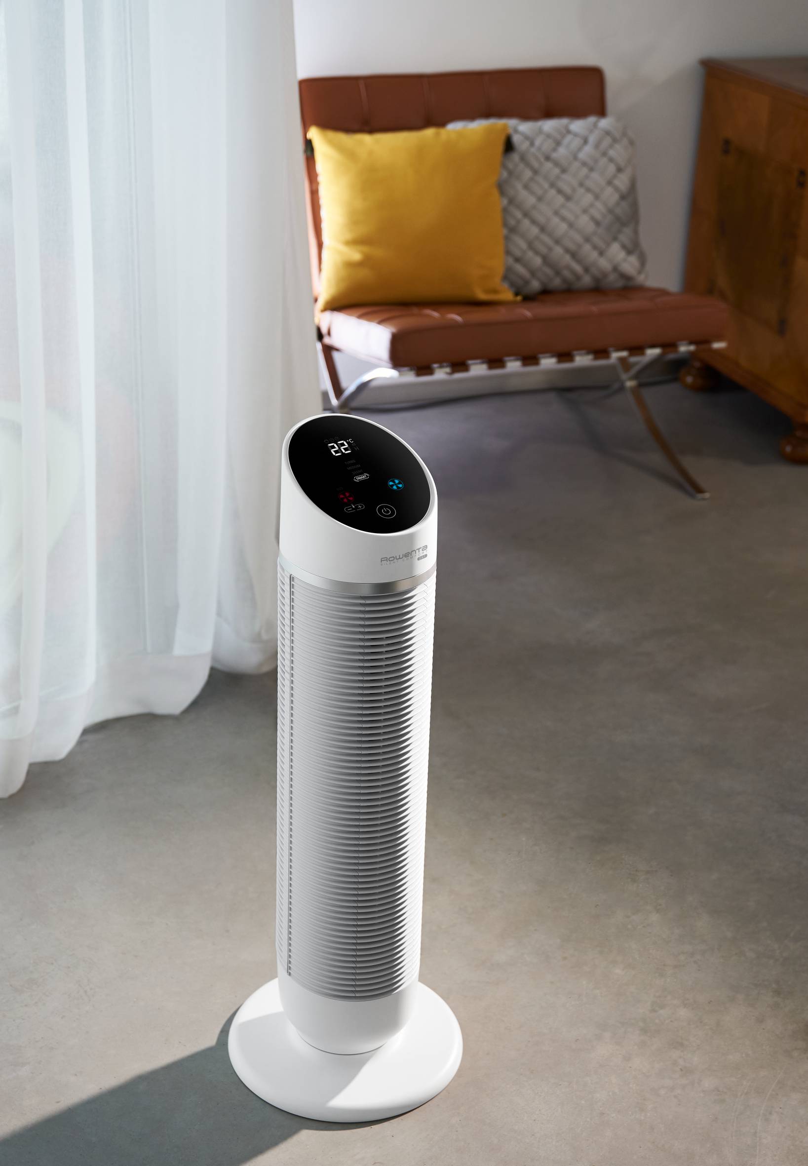 RECONDITIONNE - Silent Comfort 3-IN-1 HQ8120 Chauffage & ventilateur - 2.400W - 10 vitesses ventilateur + 3 vitesses chauffage