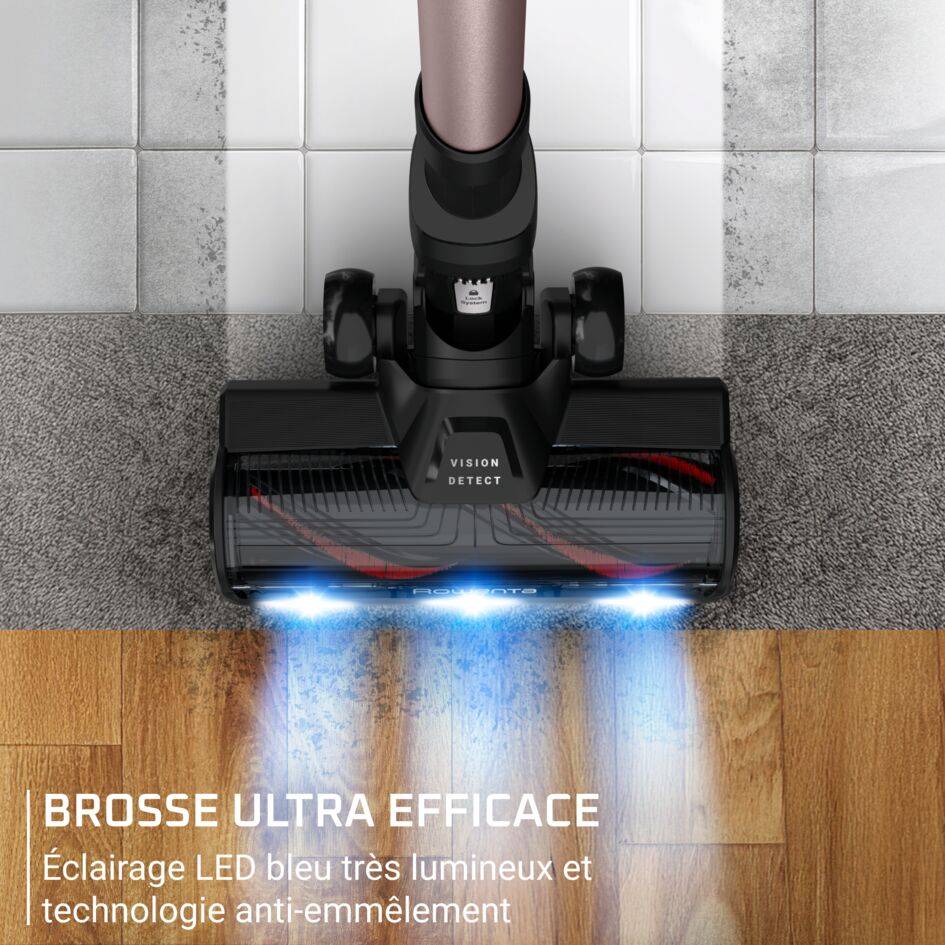 X-ForceFlex 16.60 Aqua RH9CD9E0 Aspirateur balai - 315 AirWatts - 120 min d'autonomie