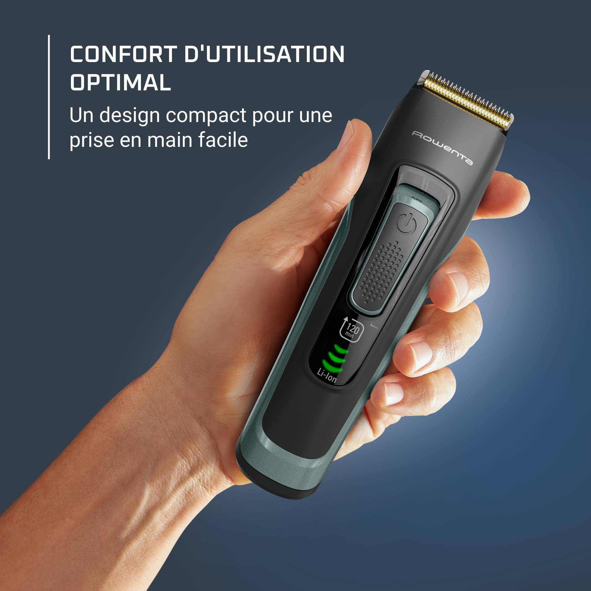 Advancer TN5224E0 Tondeuse cheveux et barbe pour homme - Lames auto-affûtées