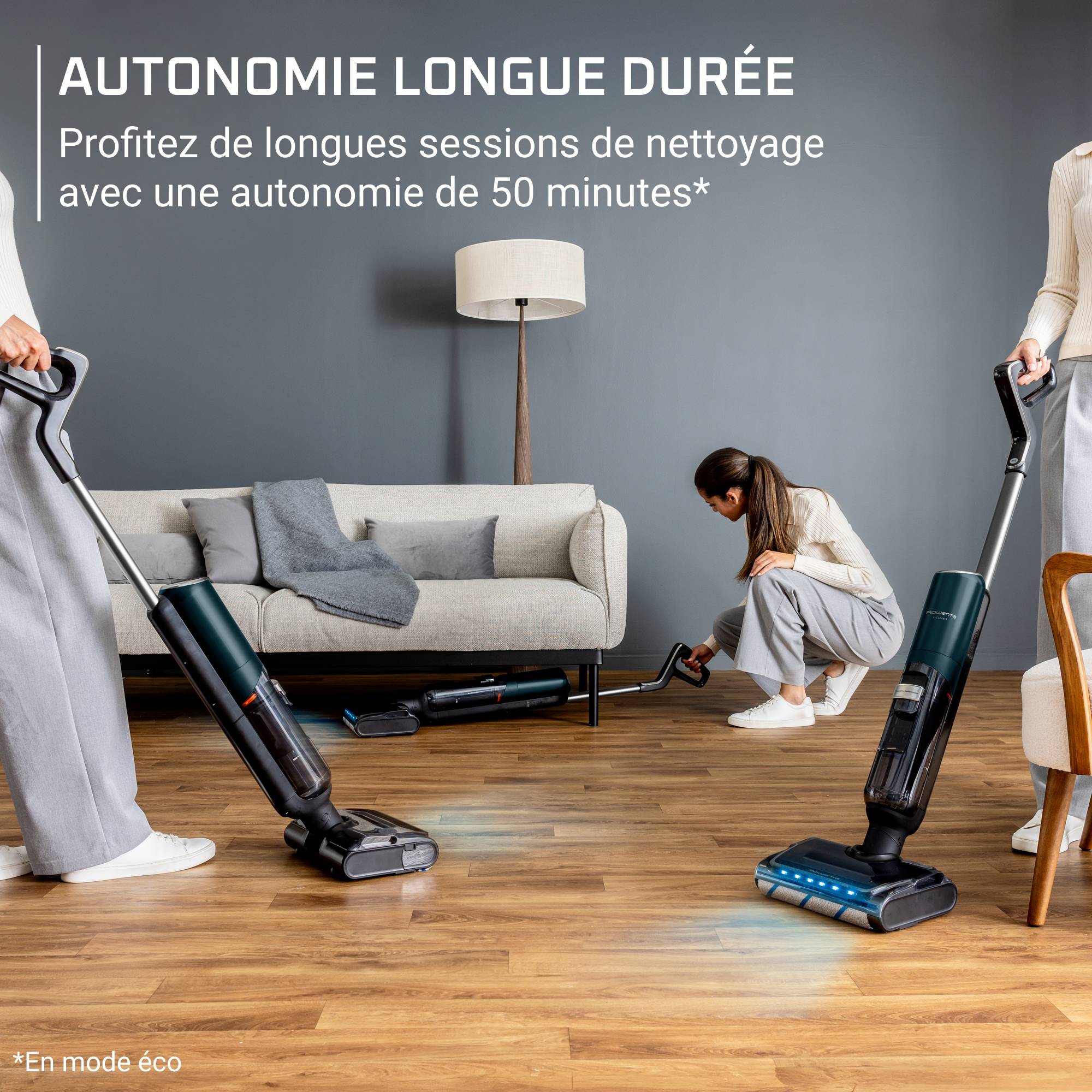 X-Clean 7, Aspirateur laveur sans fil, Longue autonomie, Nettoyage et séchage automatique
