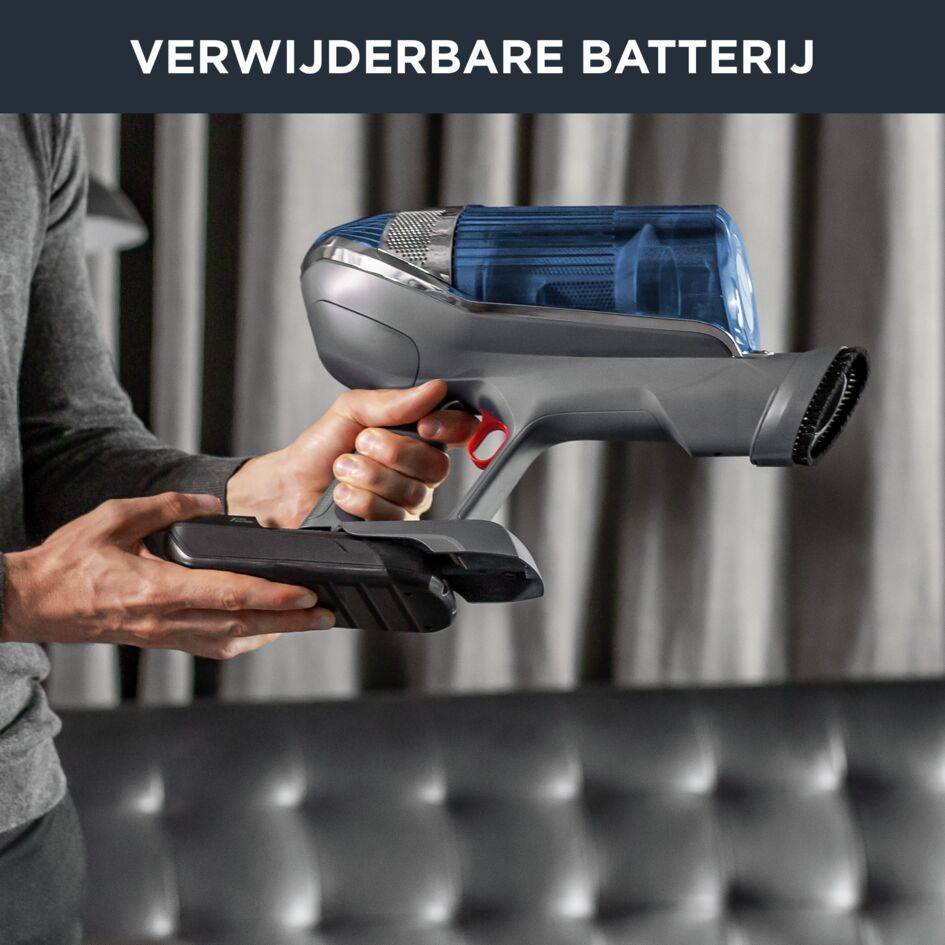X-Force Flex 11.60 Aqua RH9890 2-in-1 Steelstofzuiger - 130 AirWatt - 45 min autonomie - 0,9L