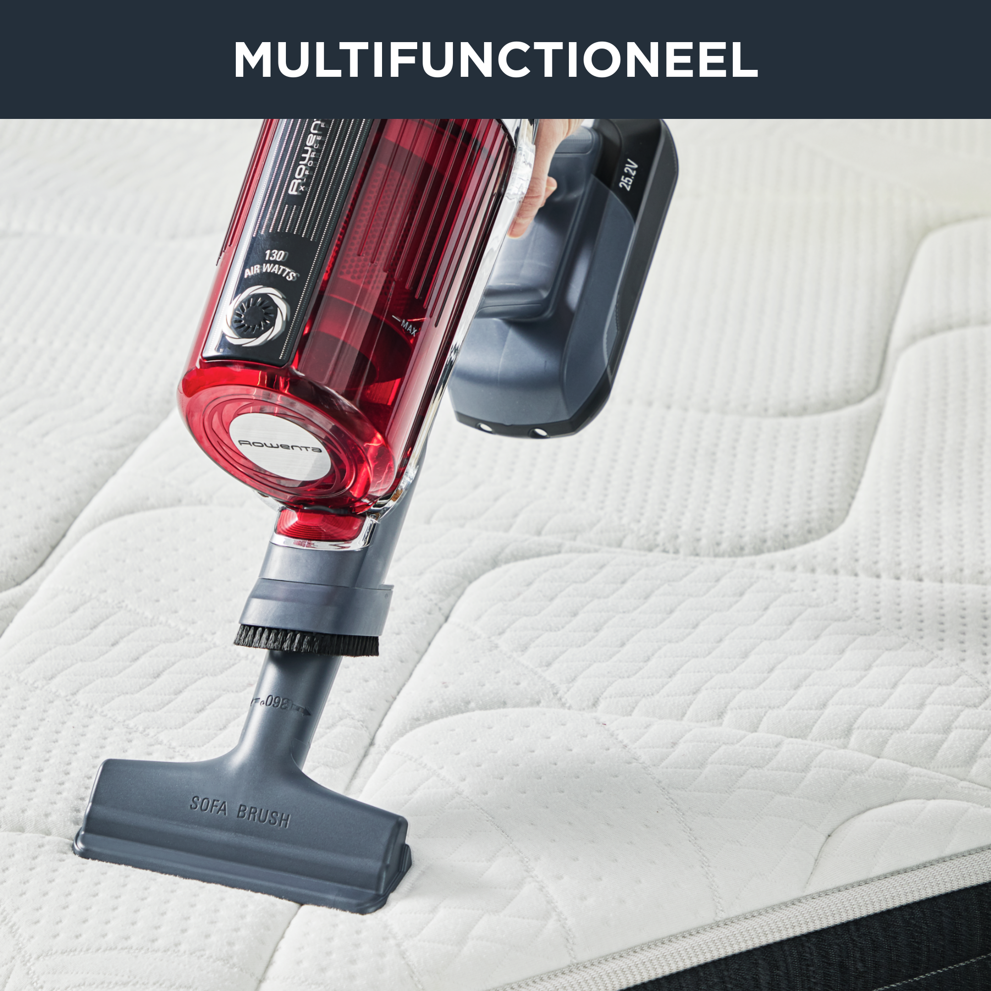 X-Force Flex 11.60 RH9878 Steelstofzuiger - 130 AirWatt - 45 min autonomie - 0,9L