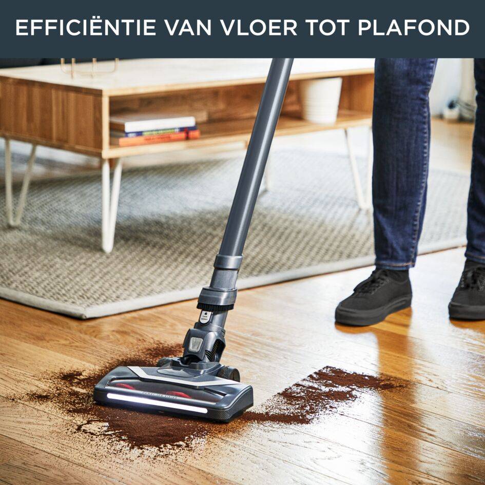 X-Pert 6.60 RH6838 Steelstofzuiger - 23 AirWatt - 45 min autonomie - 0,55L