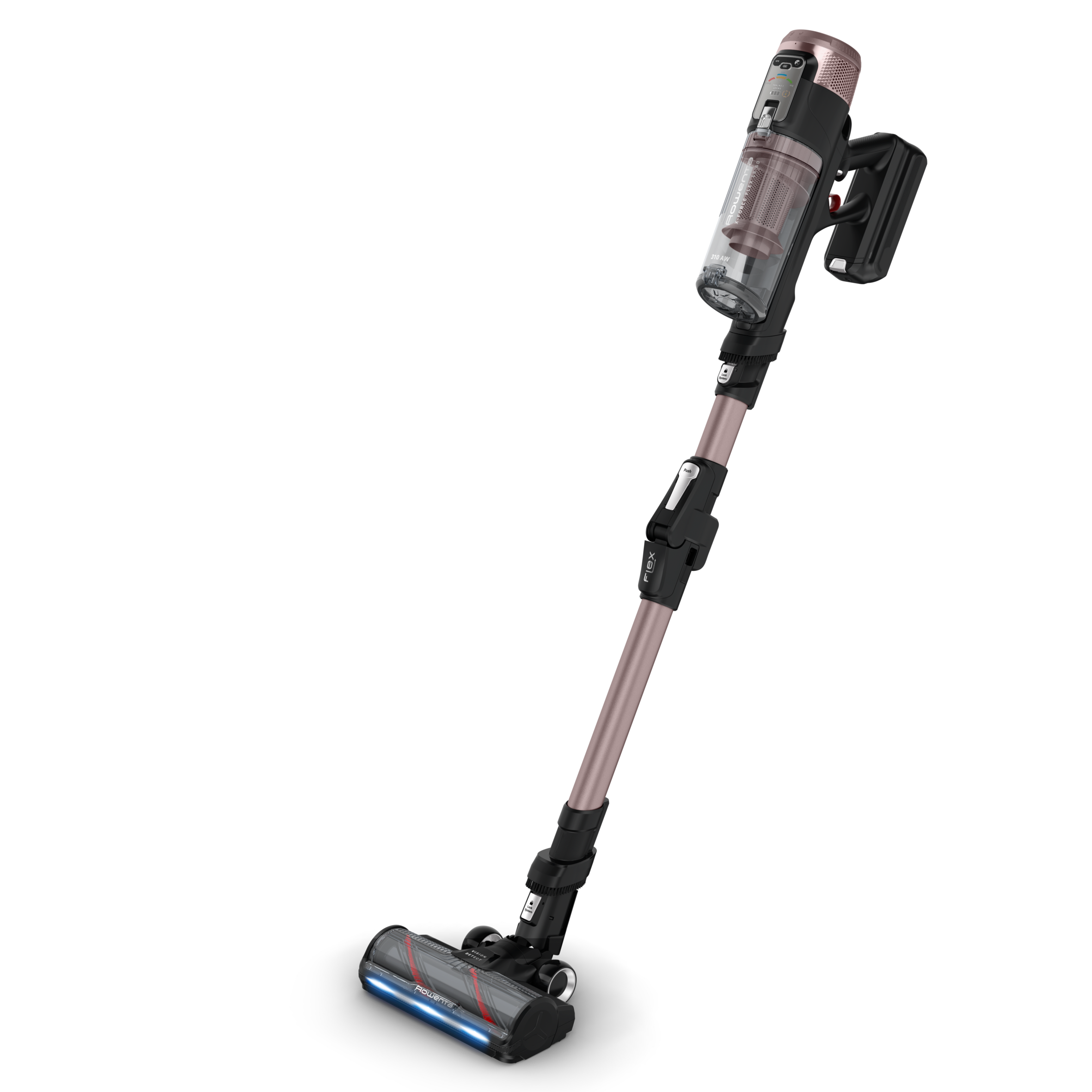 X-ForceFlex 16.60 Aqua RH9CD9E0 Aspirateur balai - 315 AirWatts - 120 min d'autonomie