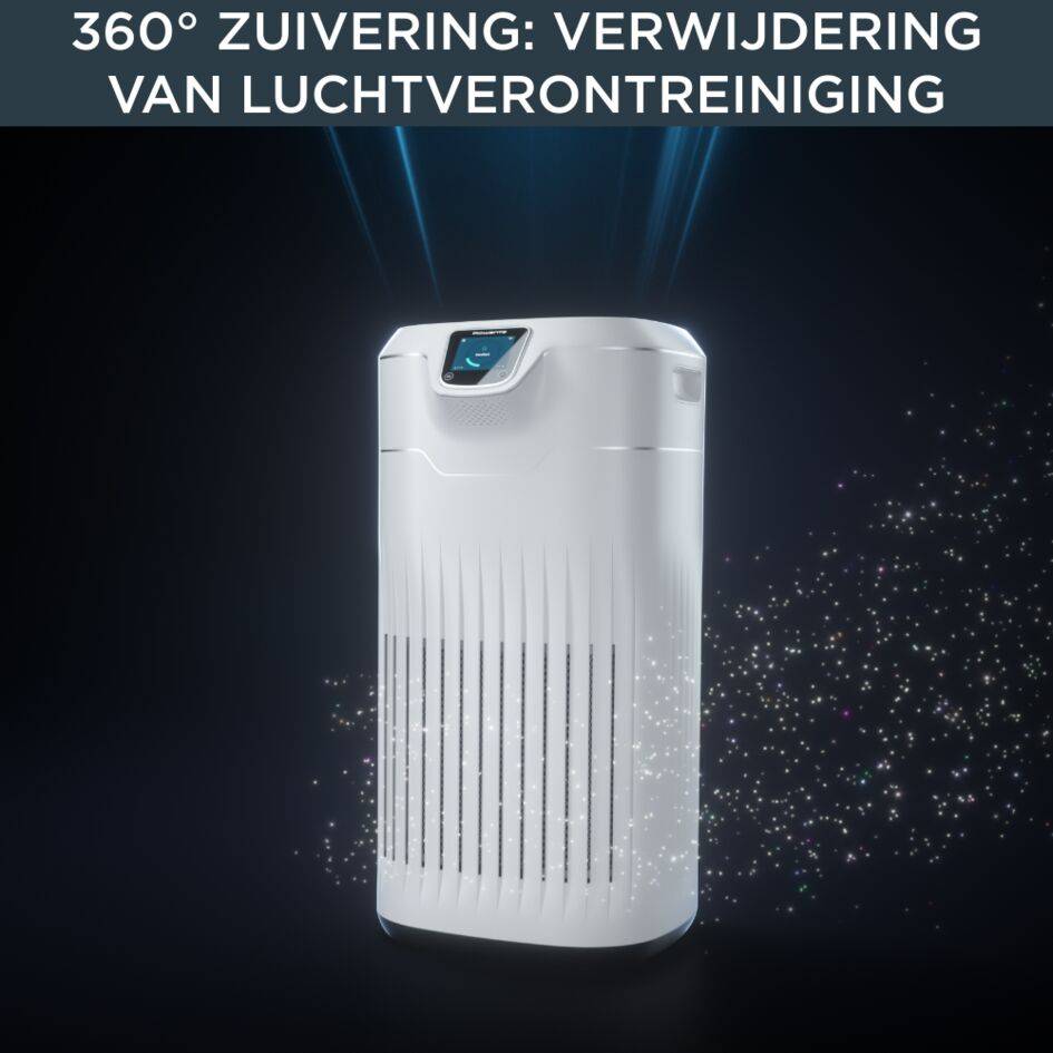 Pure Home PU8080 Luchtreiniger - 4 filtratieniveaus - Efficiëntie: tot 100%