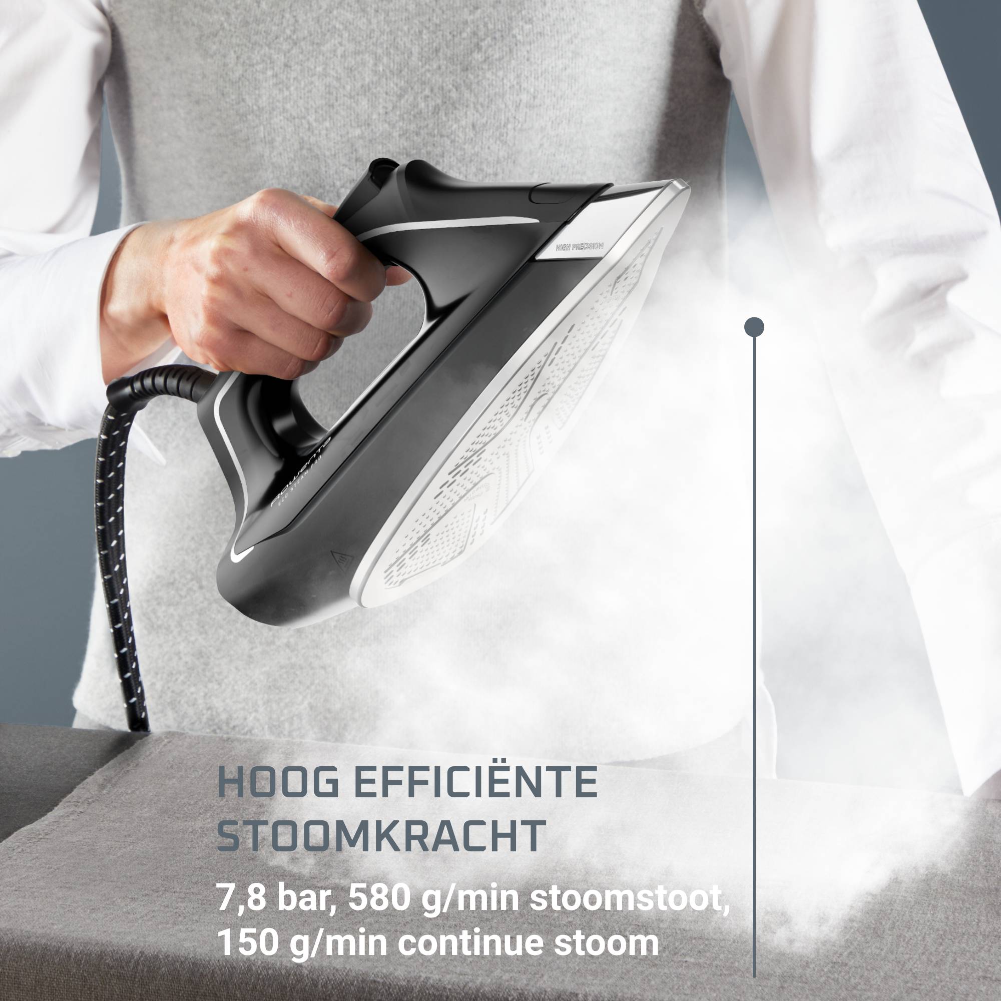 Eco Steam Pro DG9642 Stoomgenerator - 8 bar - 580 g/min shot - 5 settings