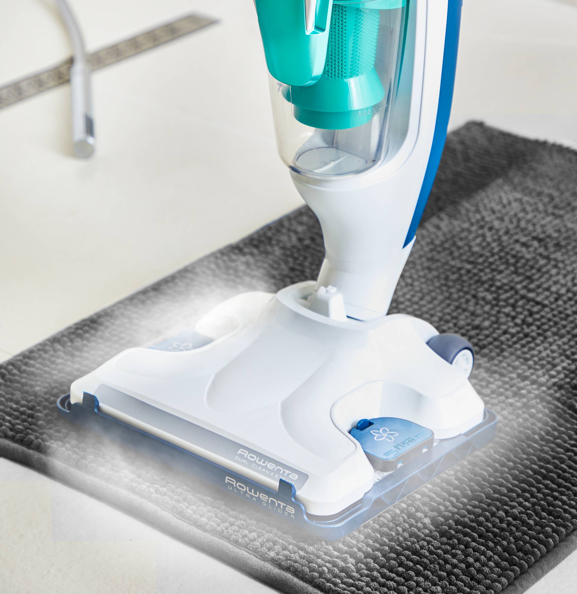 Clean & Steam Revolution RY7777 2-en-1 Nettoyeur vapeur + Aspirateur - 1.500W