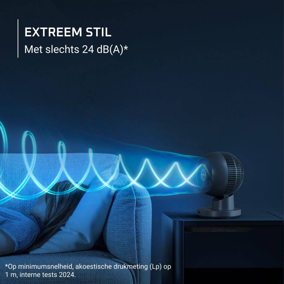 Turbo Swift Compact QV2540 Tafelventilator - 5,5 m/s - Stil