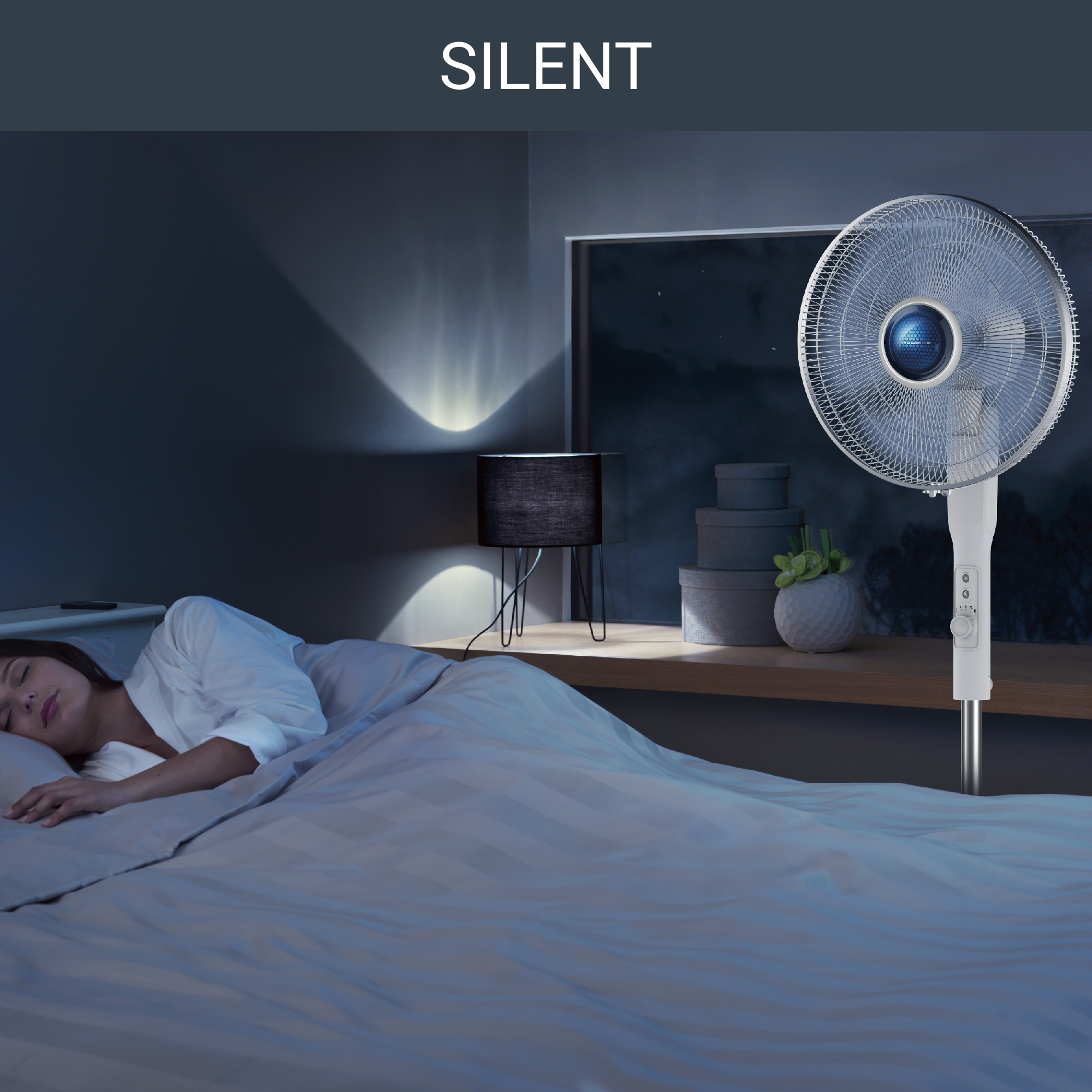 TURBO SILENCE EXTREME+ VU5840 Ventilateur sur pied