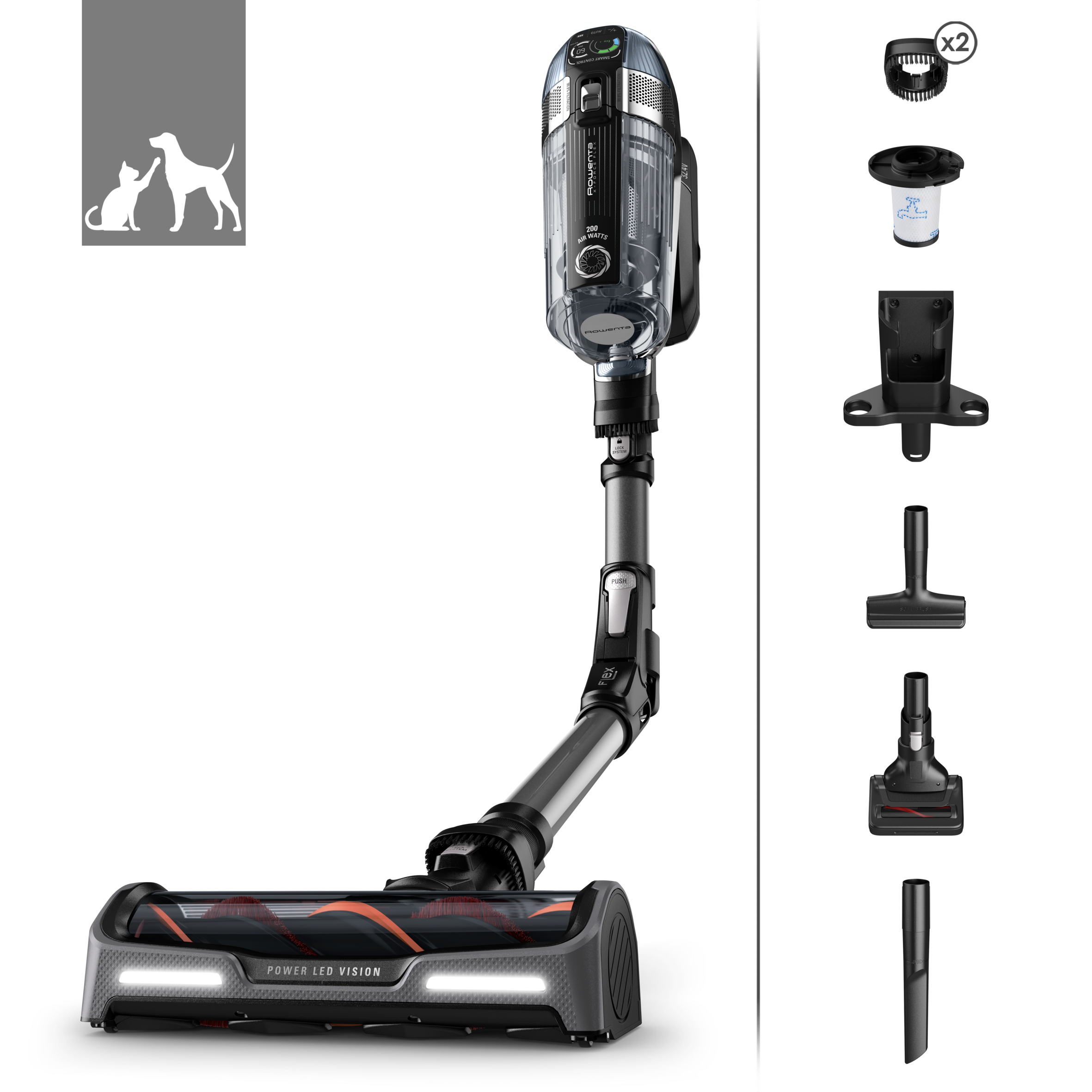 X-Force Flex 14.60 RH99A9 Draadloze Stofzuiger