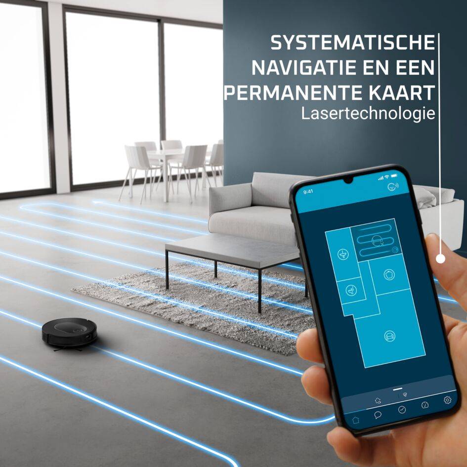 X-Plorer Serie 65 RR8L65WH Robotstofzuiger - 2300 Pa - Technologie Camera + Laser