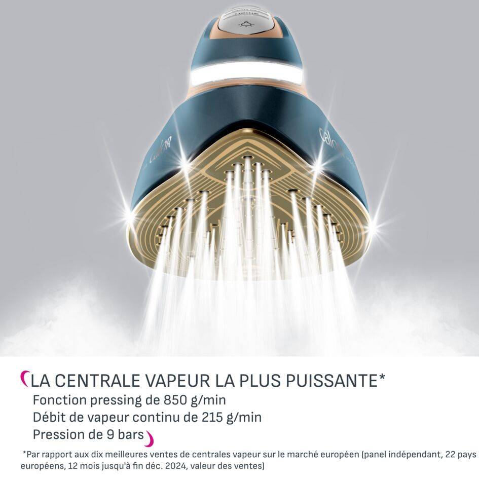 Pro Express Vision Max GV9920C0 Centrale vapeur - 9 bars - 850&nbsp;g/min - 5 préréglages
