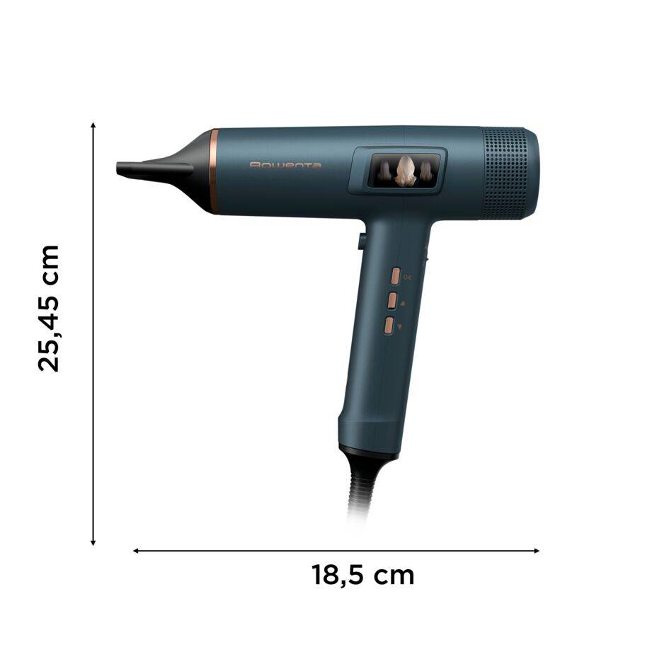 Maestria For You HY9430E0 Sèche-cheveux avec écran intégré - 1800W + 6 accessoires