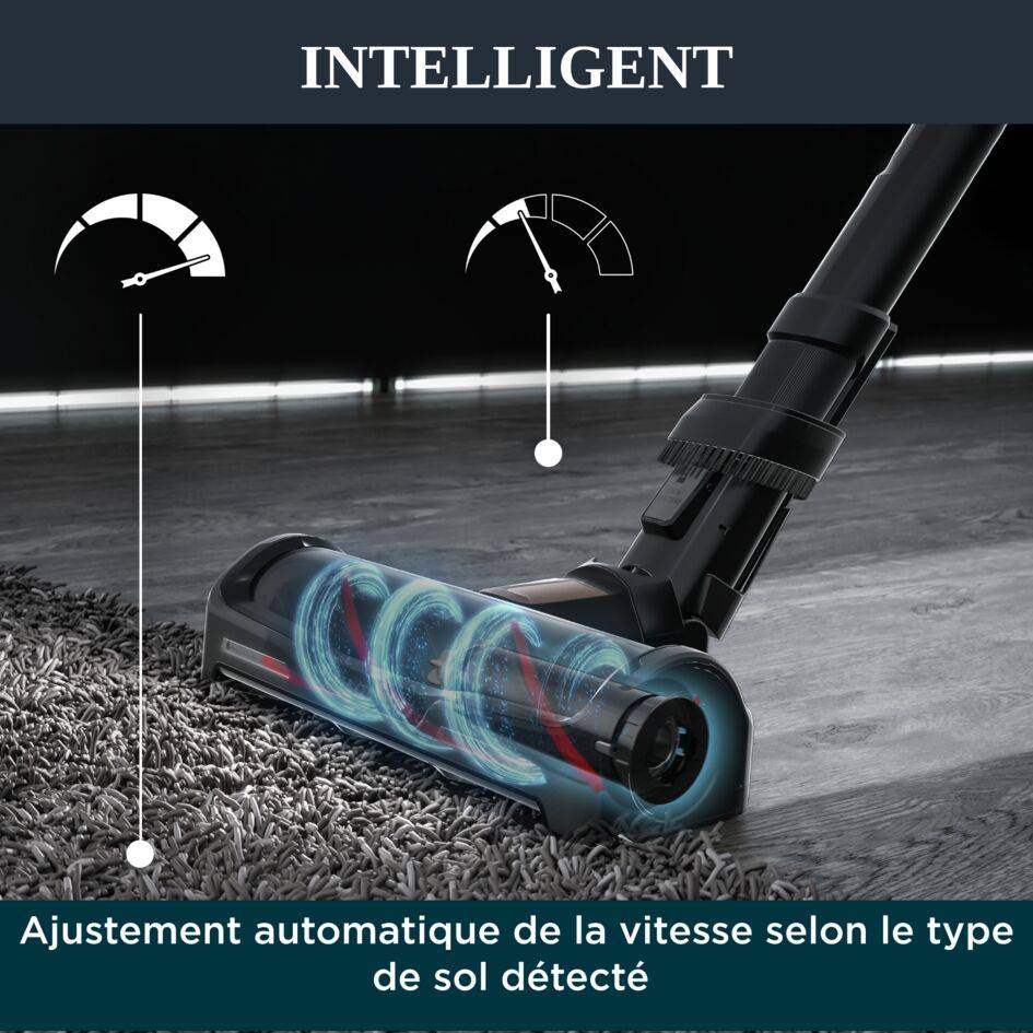 X-Force Flex 15.60 RH99F1 Aspirateur balai - 230 AirWatts - 80 min d'autonomie - 0,9L