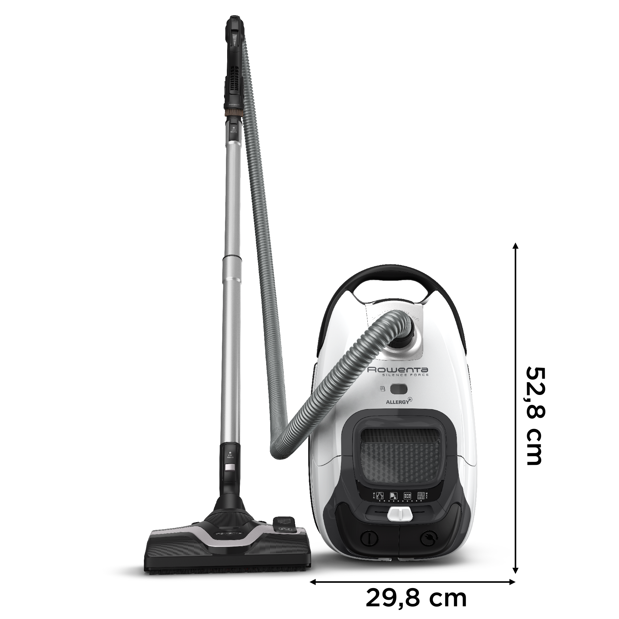 Silence Force Allergy+ RO7457 Aspirateur avec sac - 400W - Ultra-silencieux : 57dB