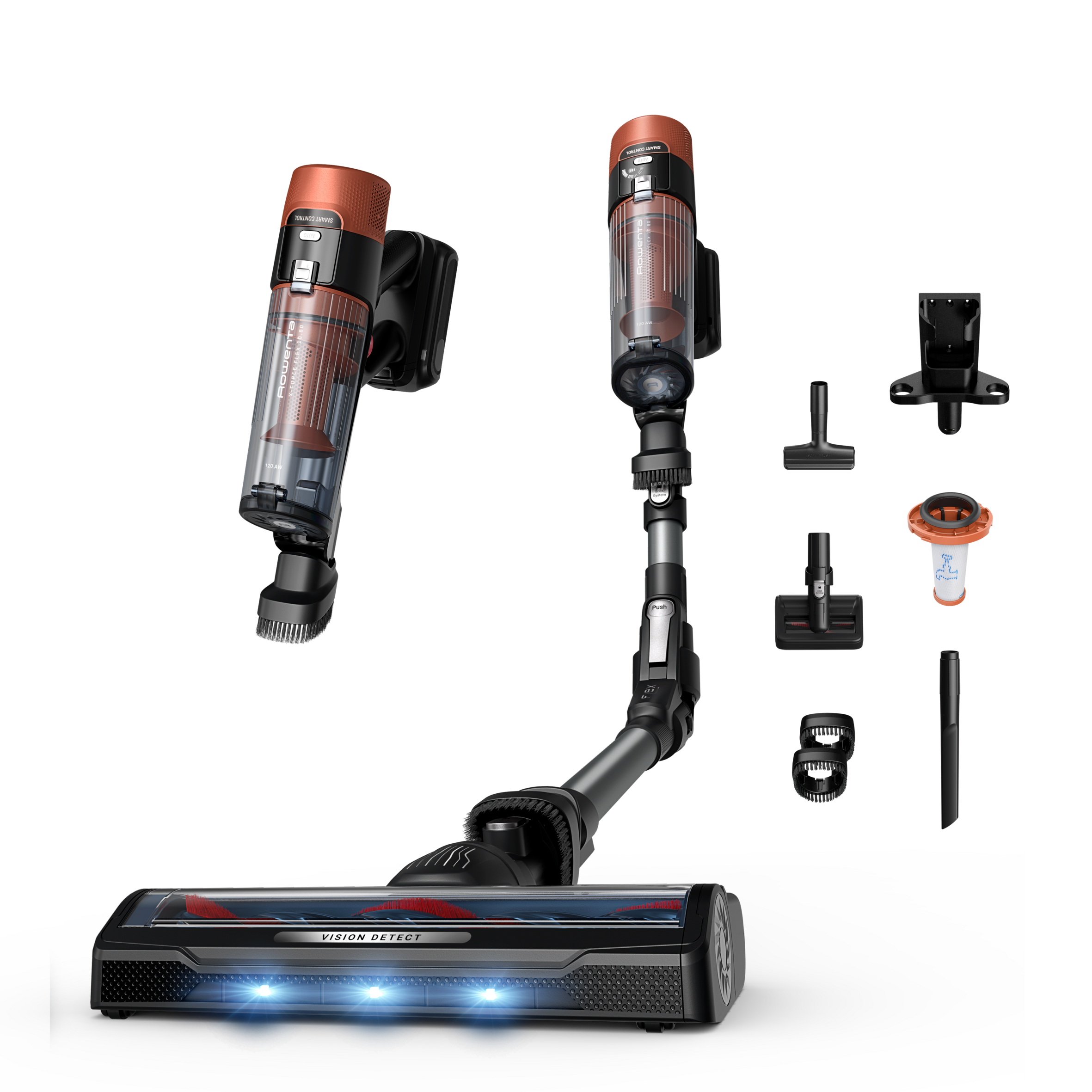 X-FORCE FLEX&nbsp;10.80, Aspirateur sans fil, Aspiration en profondeur sans effort