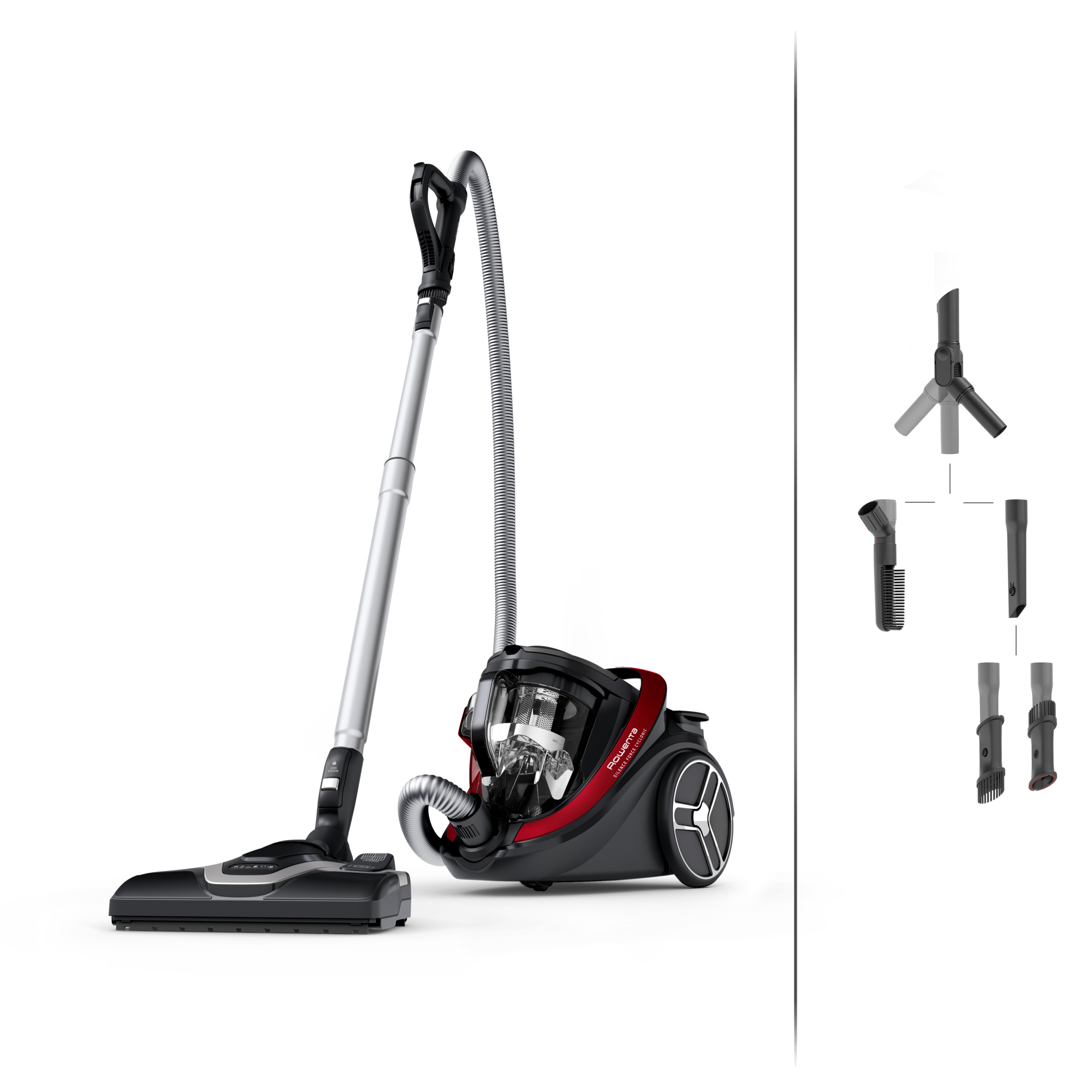 Silence Force Cyclonic Effitech® Multi stofzuiger zonder zak RO7933EA Rowenta