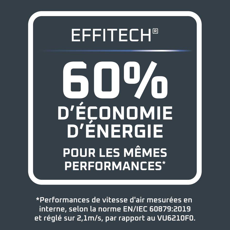 Eole Compact VU6220 Ventilateur colonne compact - Rafraîchissement intense - Silencieux