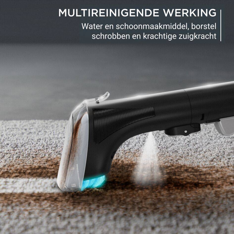 Clean It IN5020 Tapijtreiniger - Vlekkenreiniger - 7 accessoires