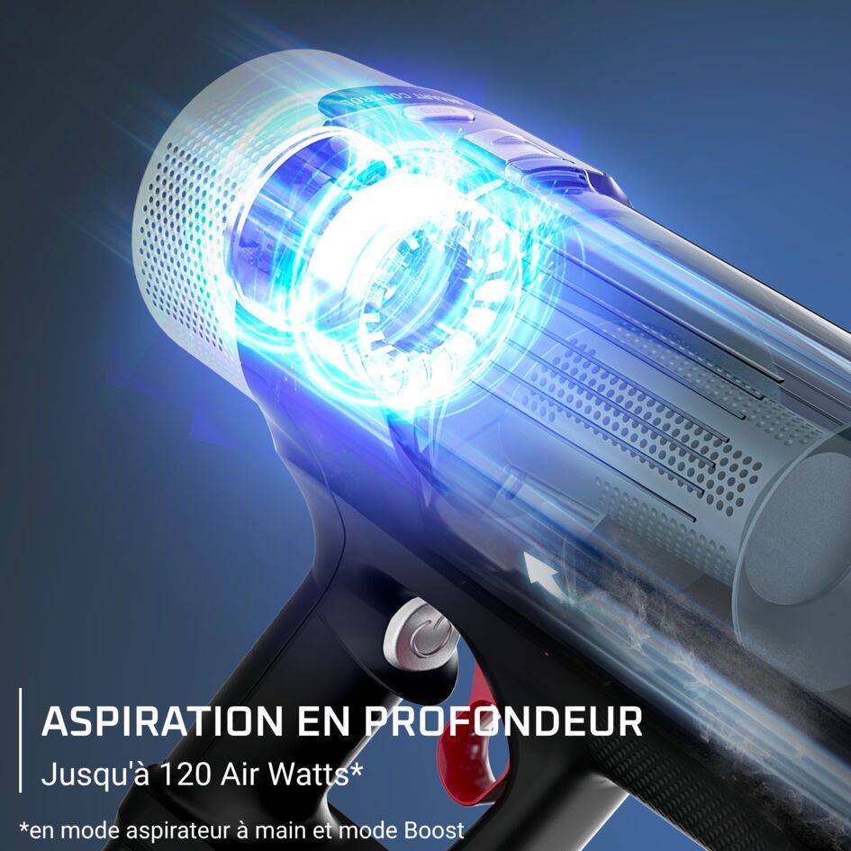 X‑Force Flex 10.80 RH7A35E0 Aspirateur balai - 120 AirWatts - 60 min d'autonomie